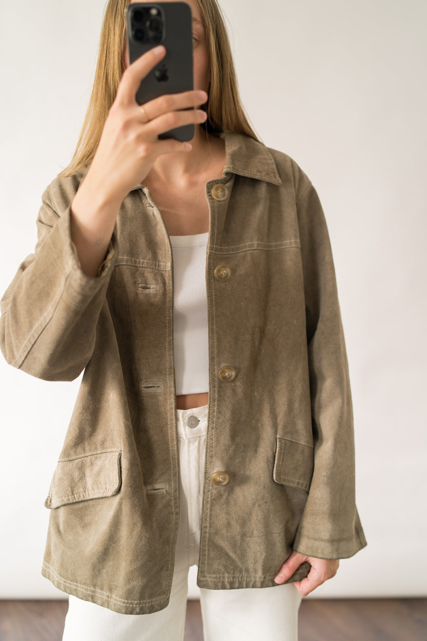 Suede jacket