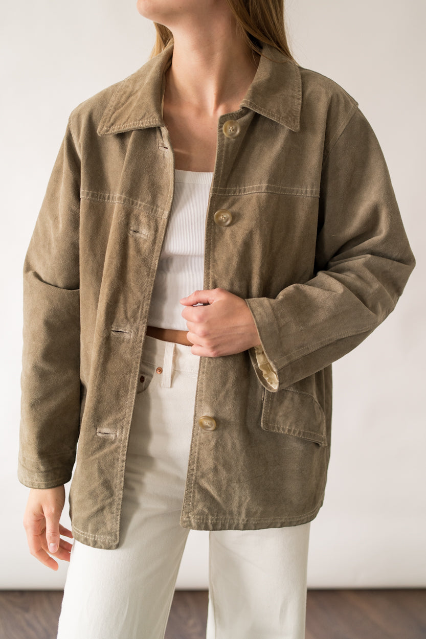 Suede jacket