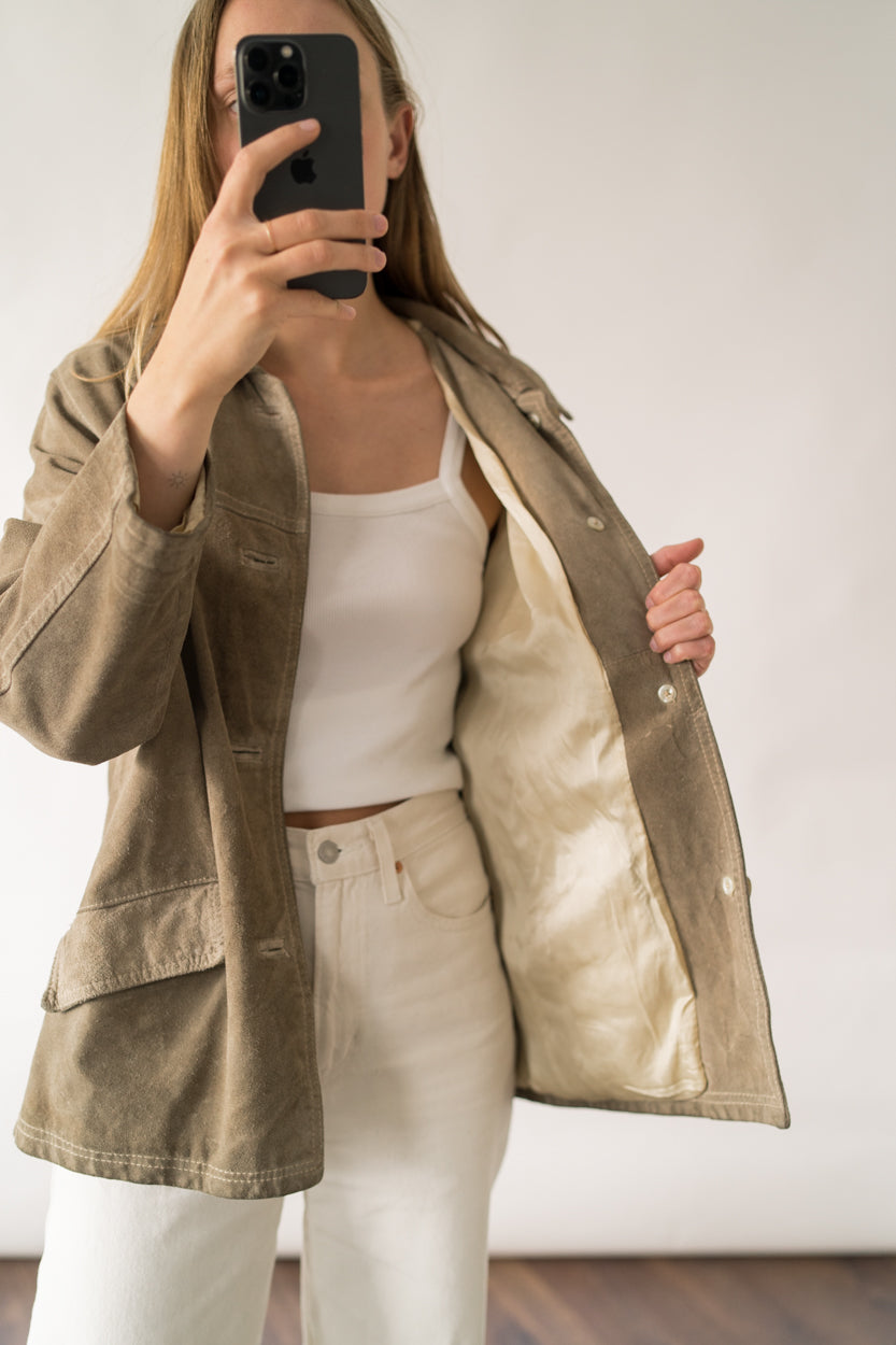 Suede jacket