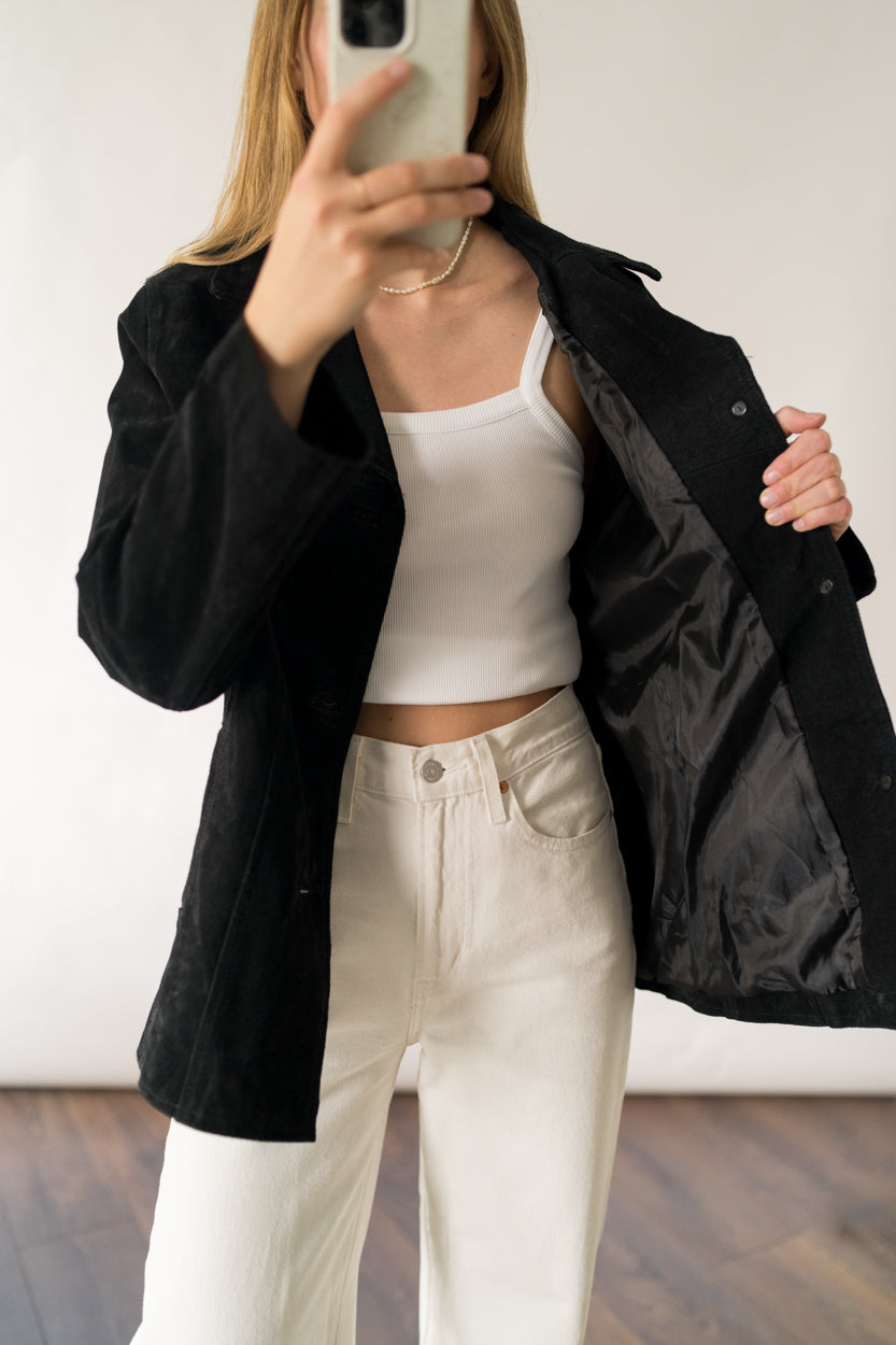 Suede jacket