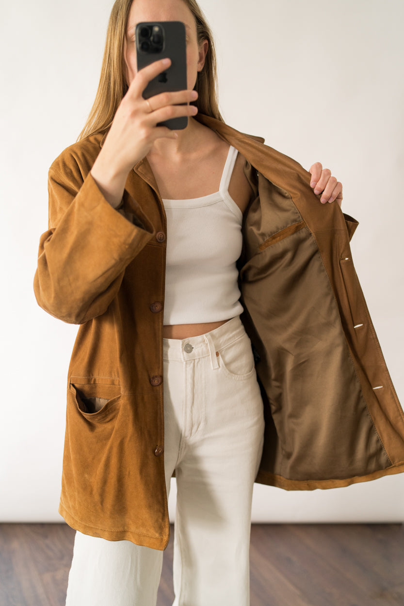 Suede jacket