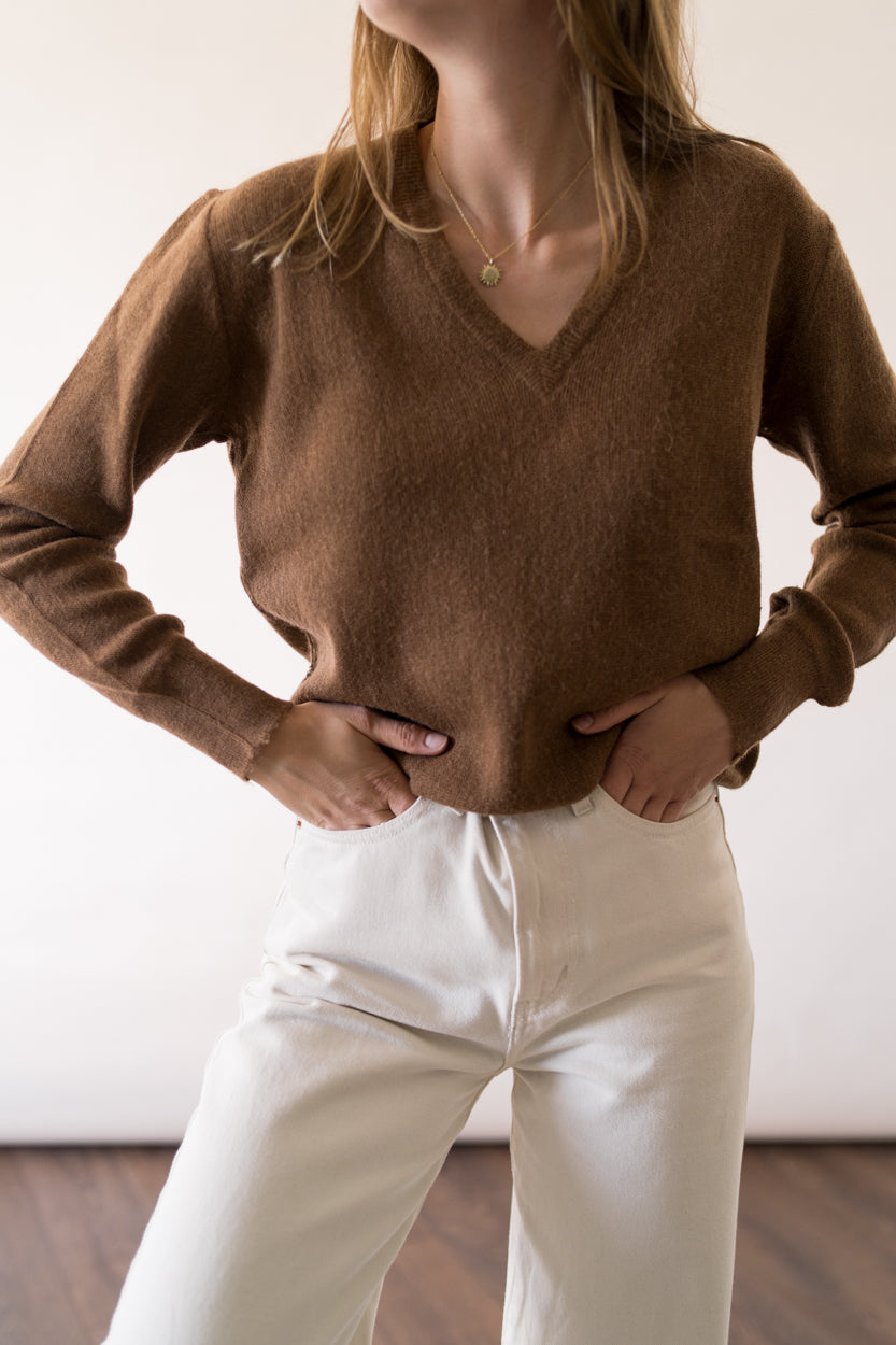 Woolen v neck
