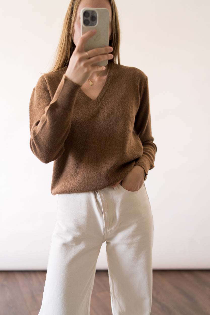 Woolen v neck