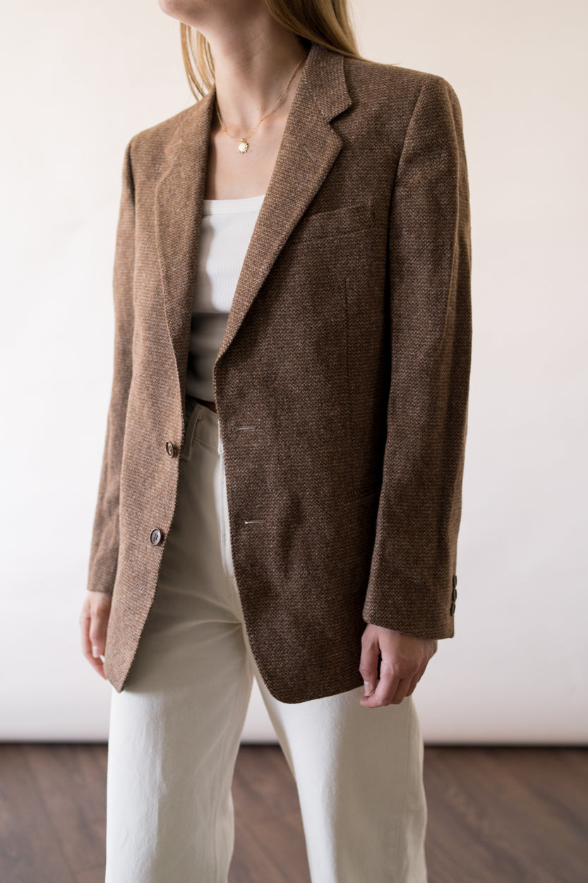 Woolen blazer