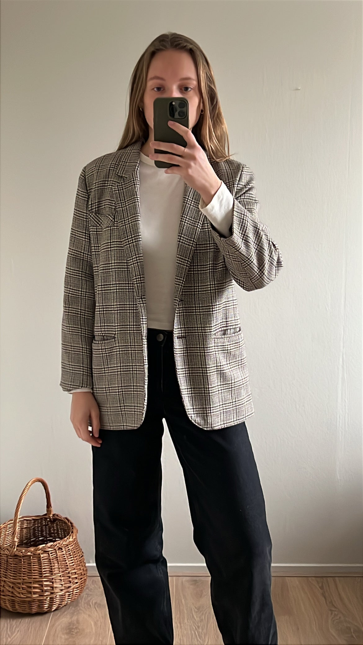 vintage woolen blazer