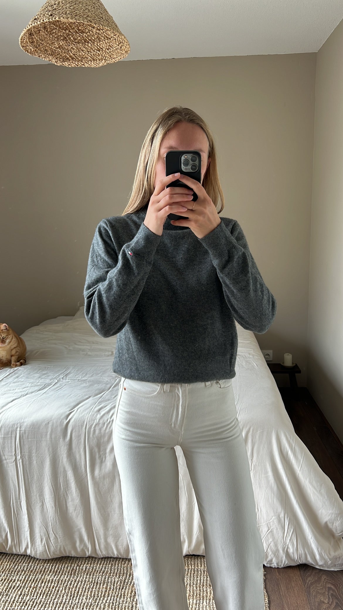 Cashmere crew neck
