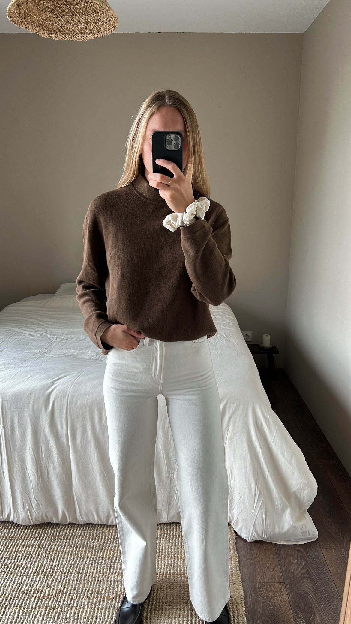 Vintage cotton blend knit