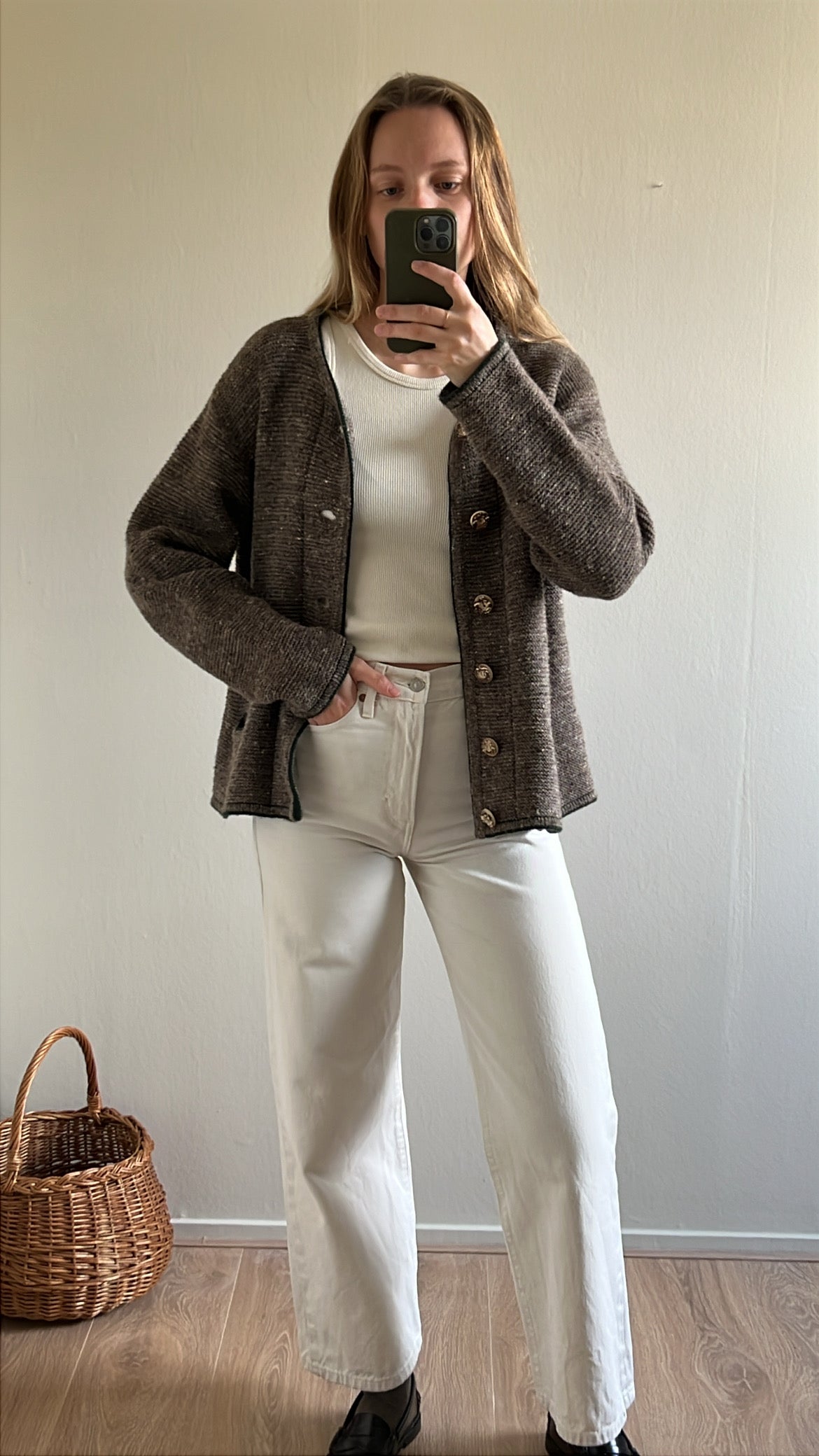 Vintage woolen cardigan