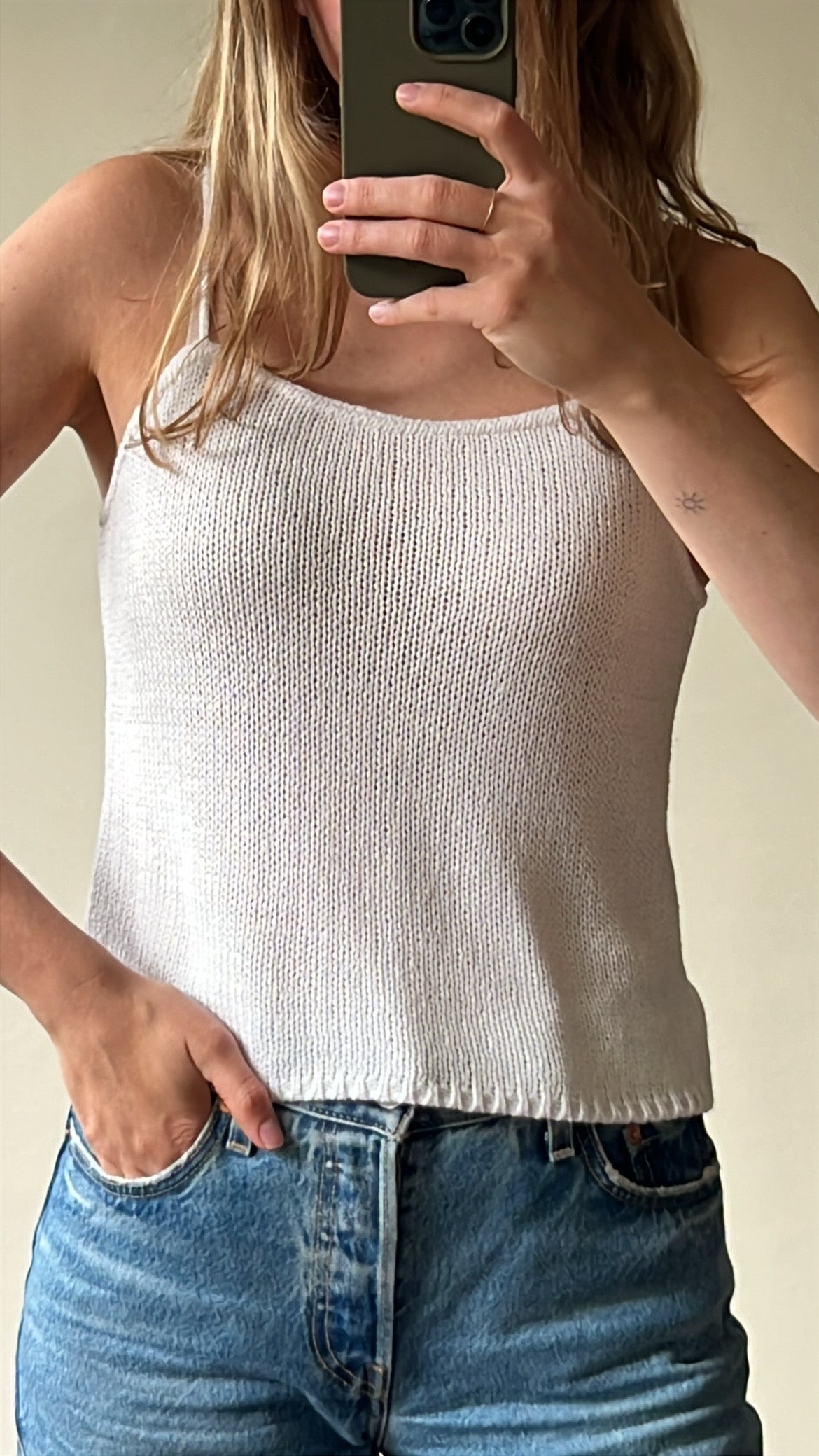 Knitted top