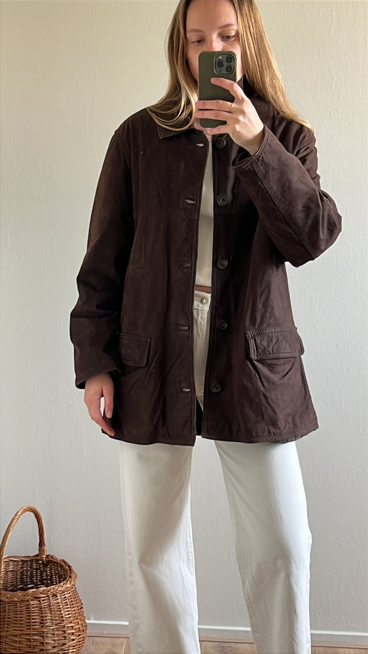 Vintage leather jacket