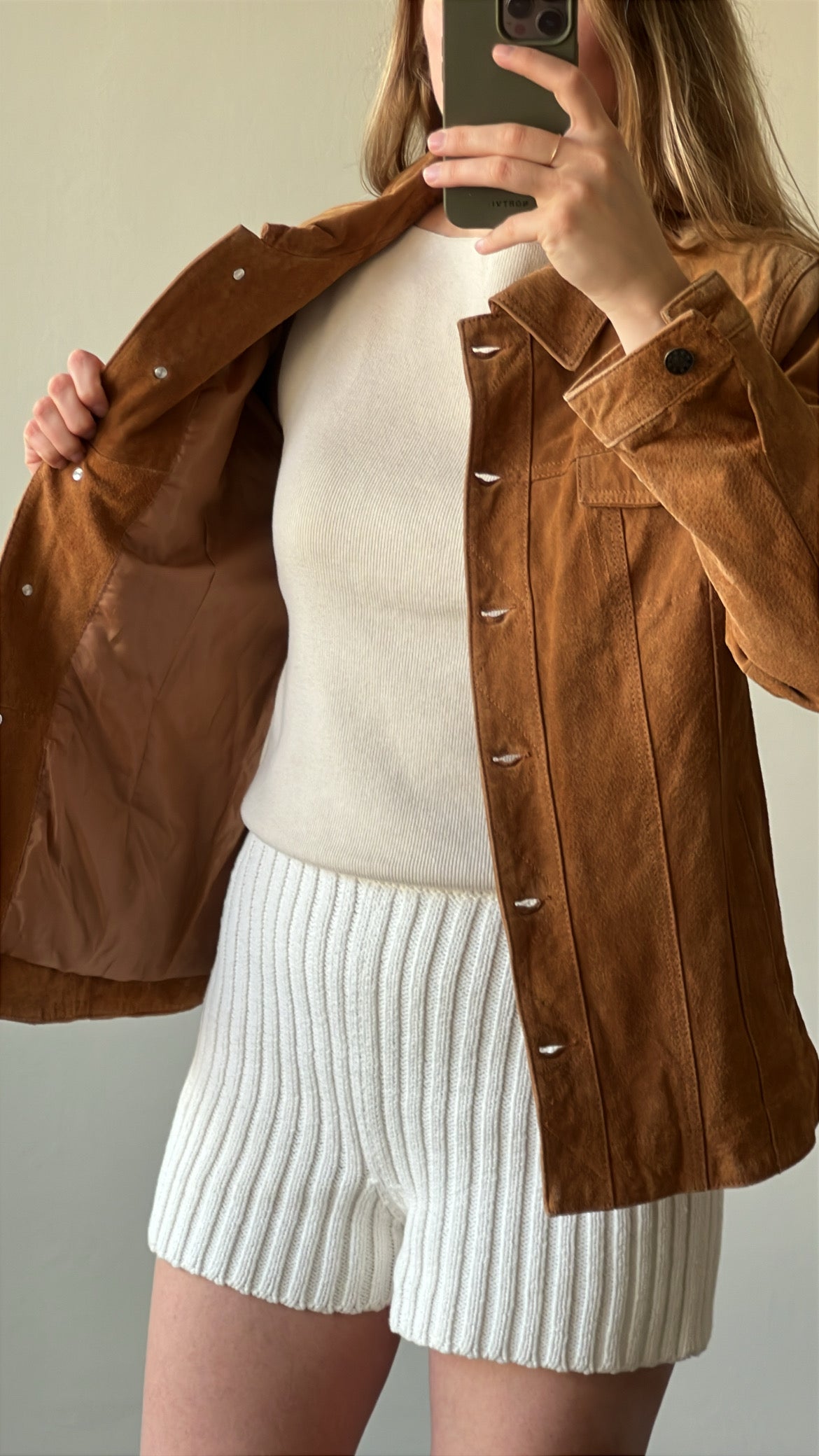Suede jacket
