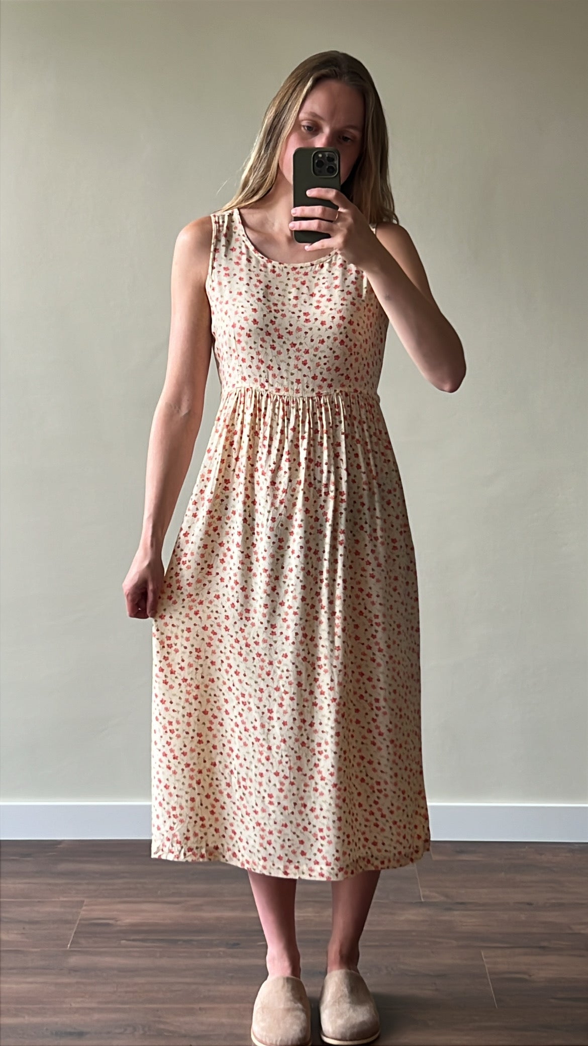 Vintage flower dress