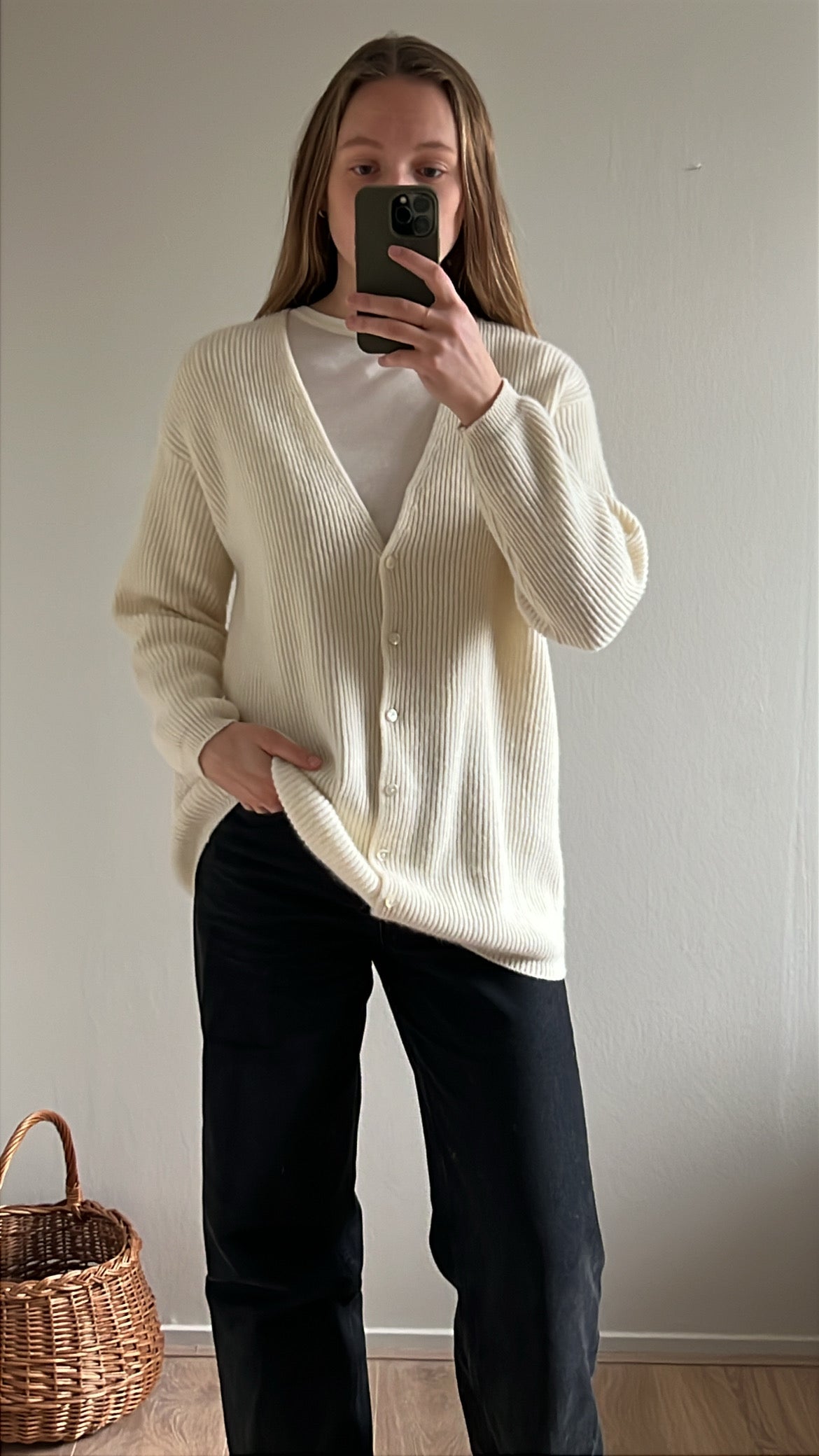 vintage woolen cardigan