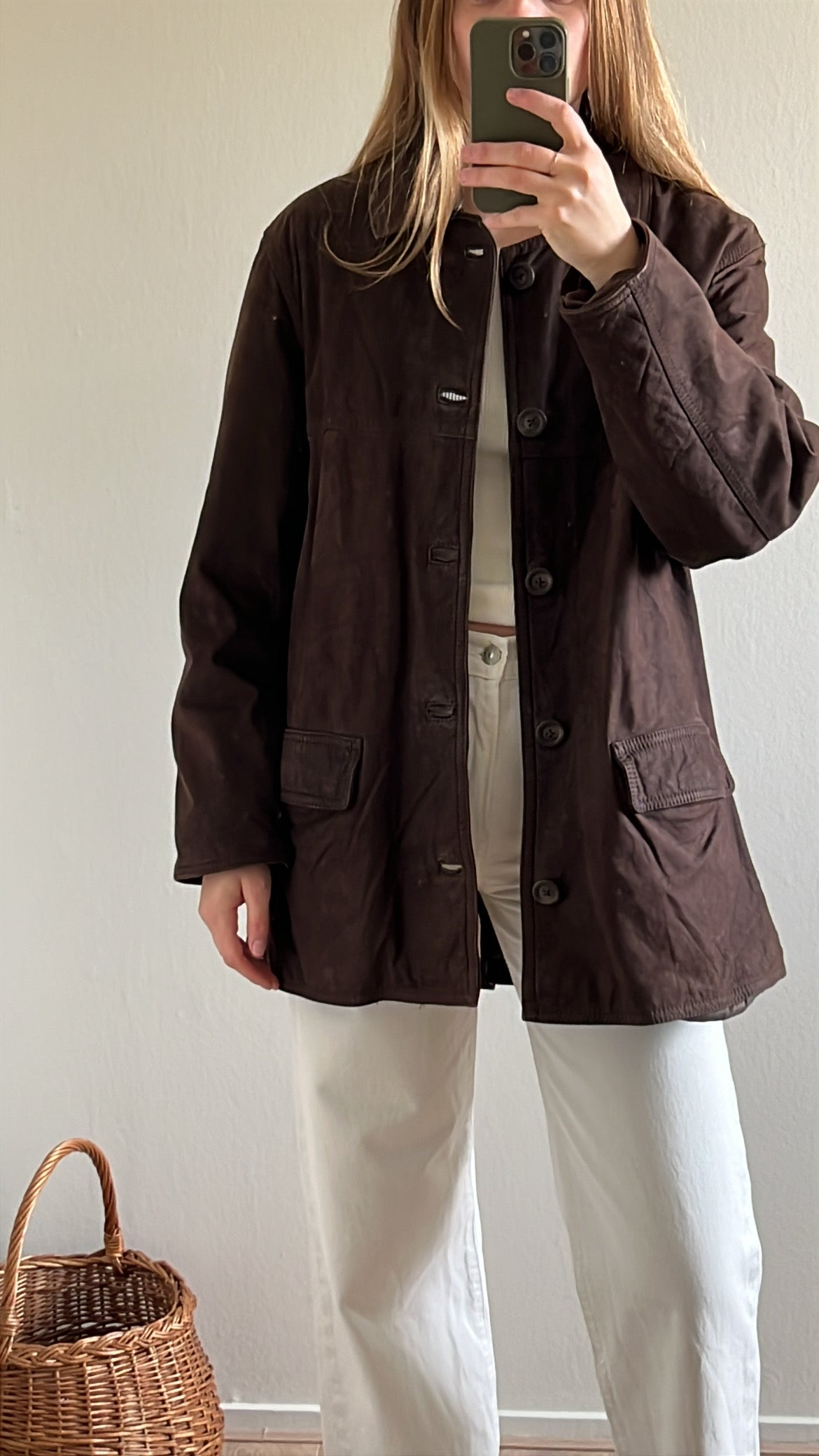 Vintage leather jacket