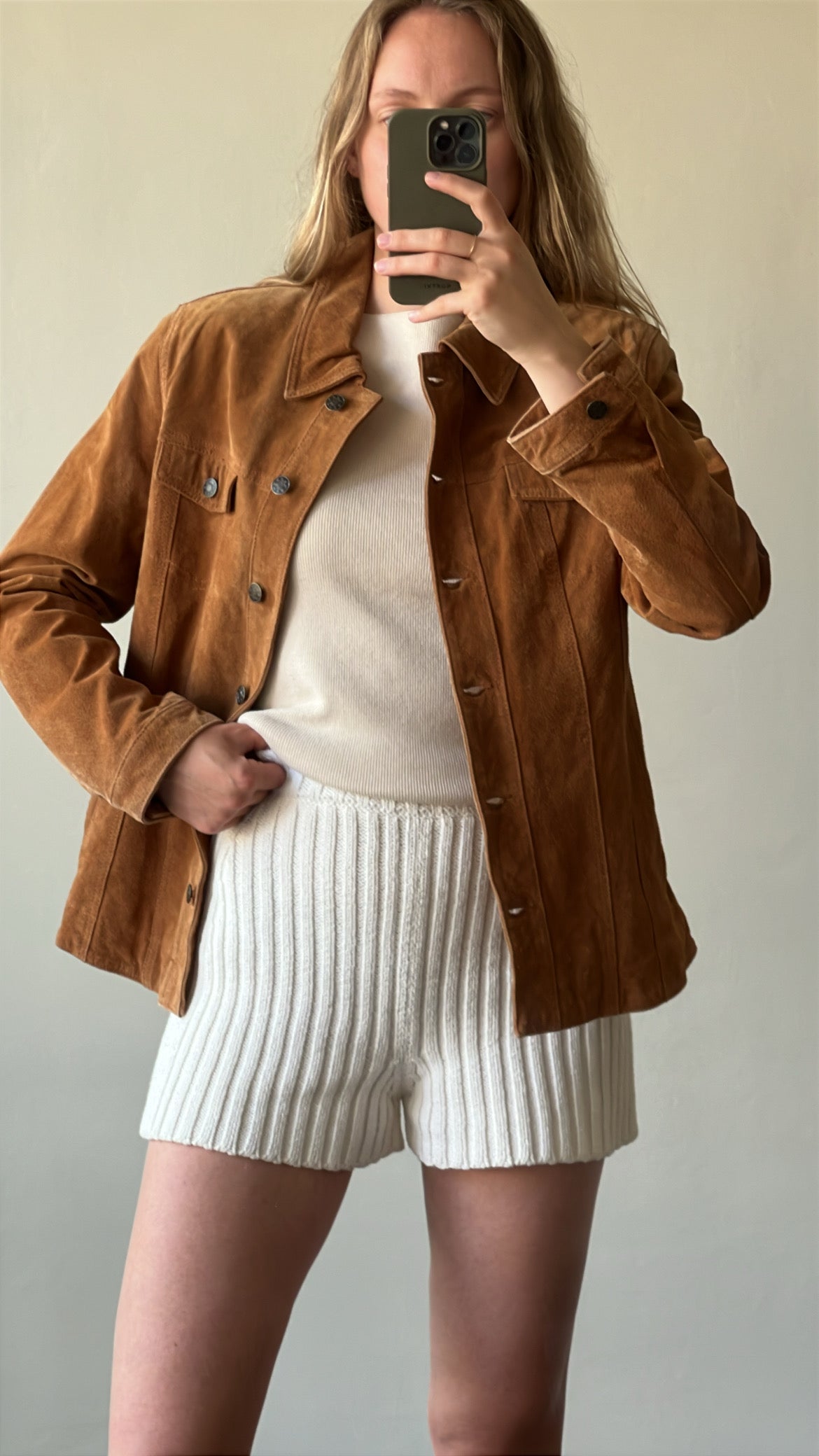 Suede jacket