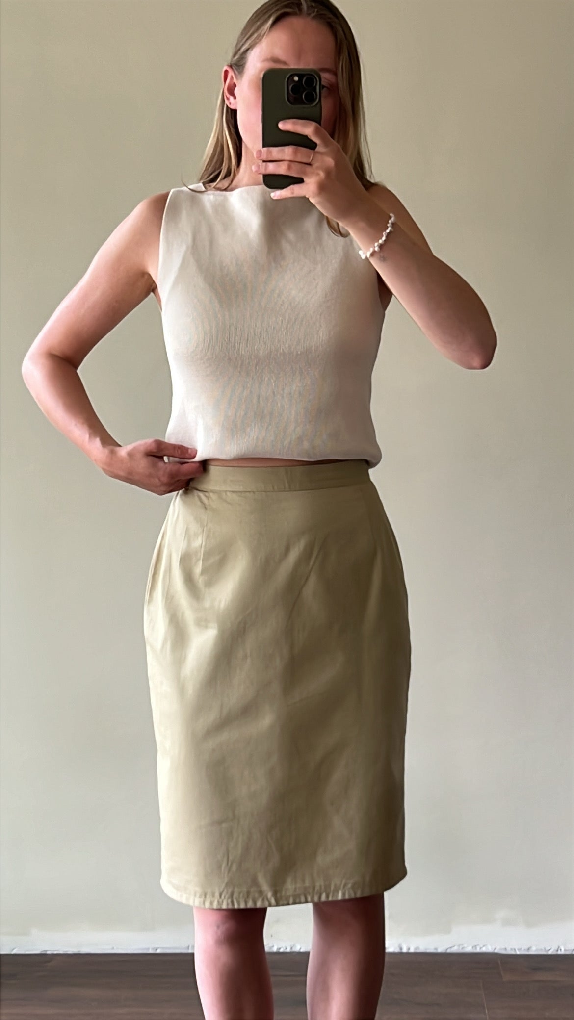 Cotton skirt
