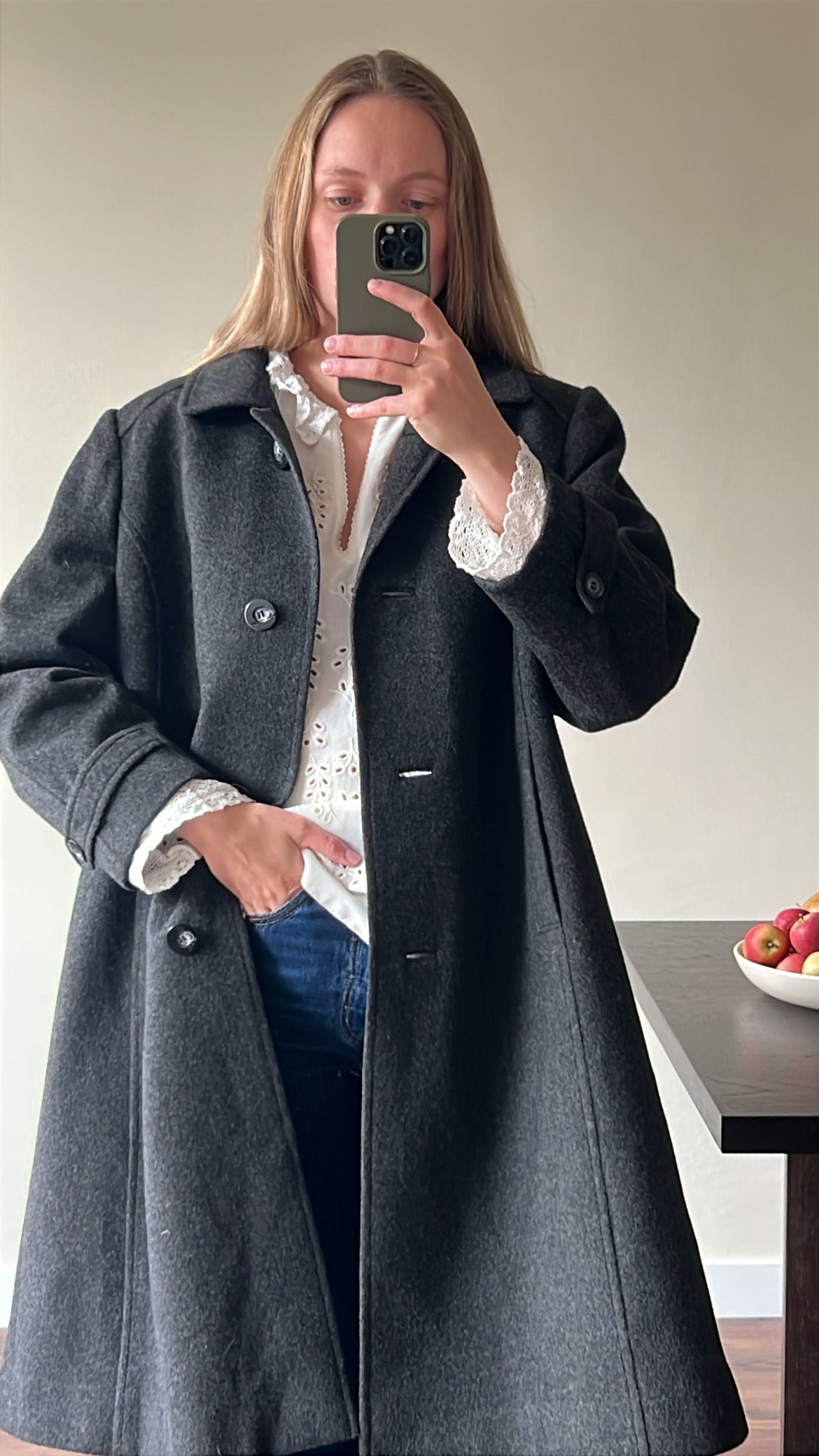 Vintage woolen coat