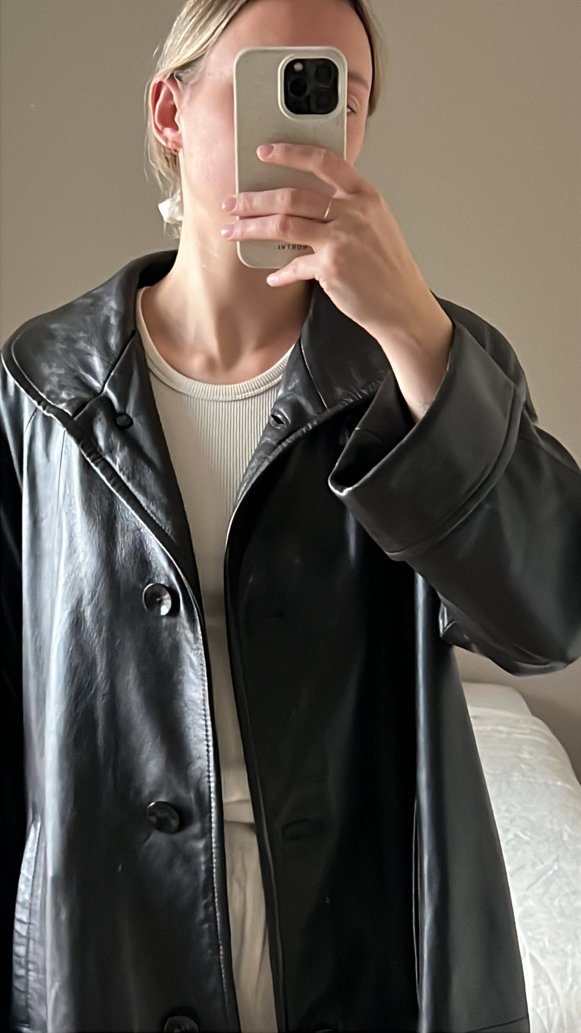 Leather jacket