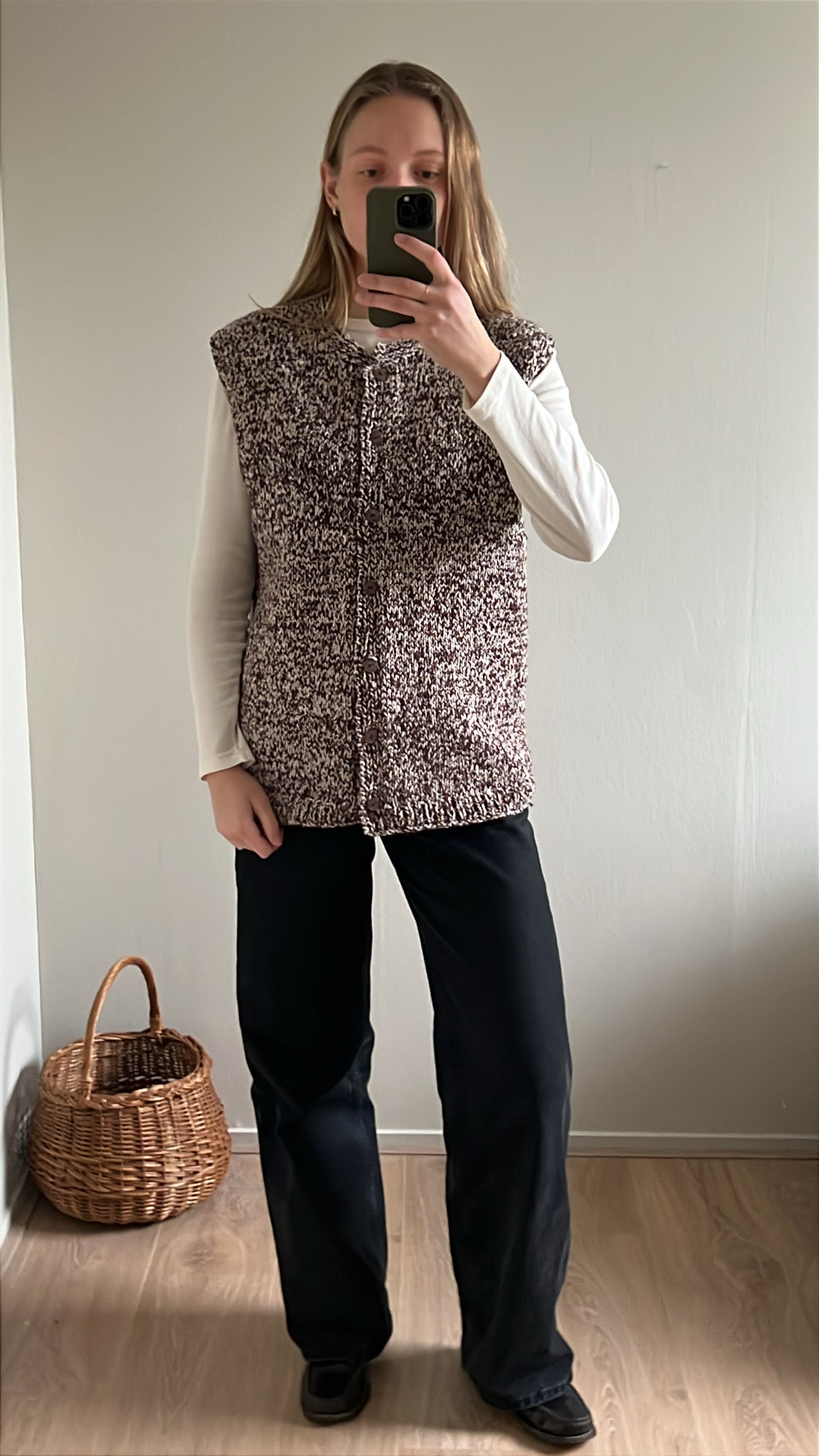 vintage woolen vest