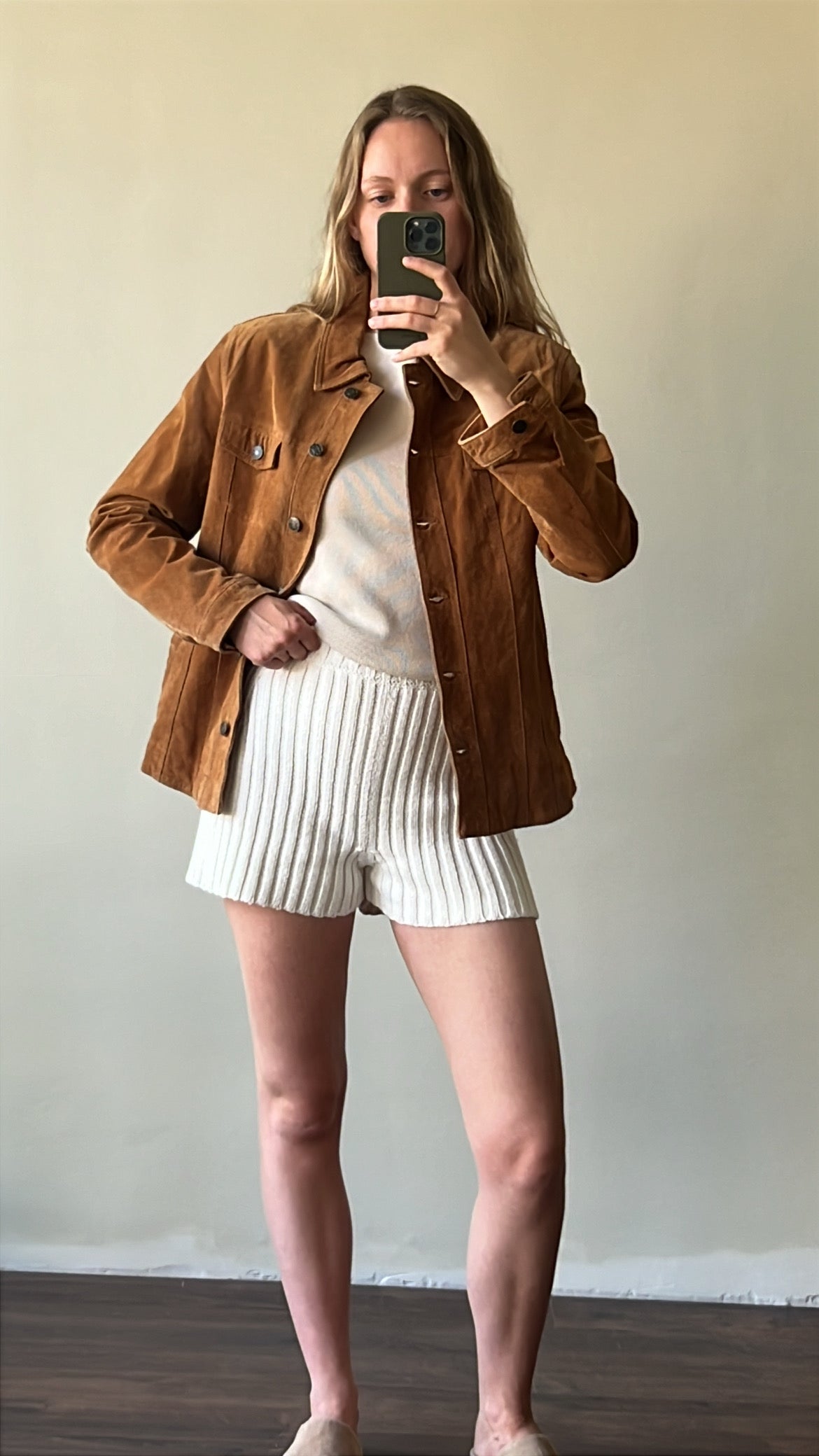 Suede jacket