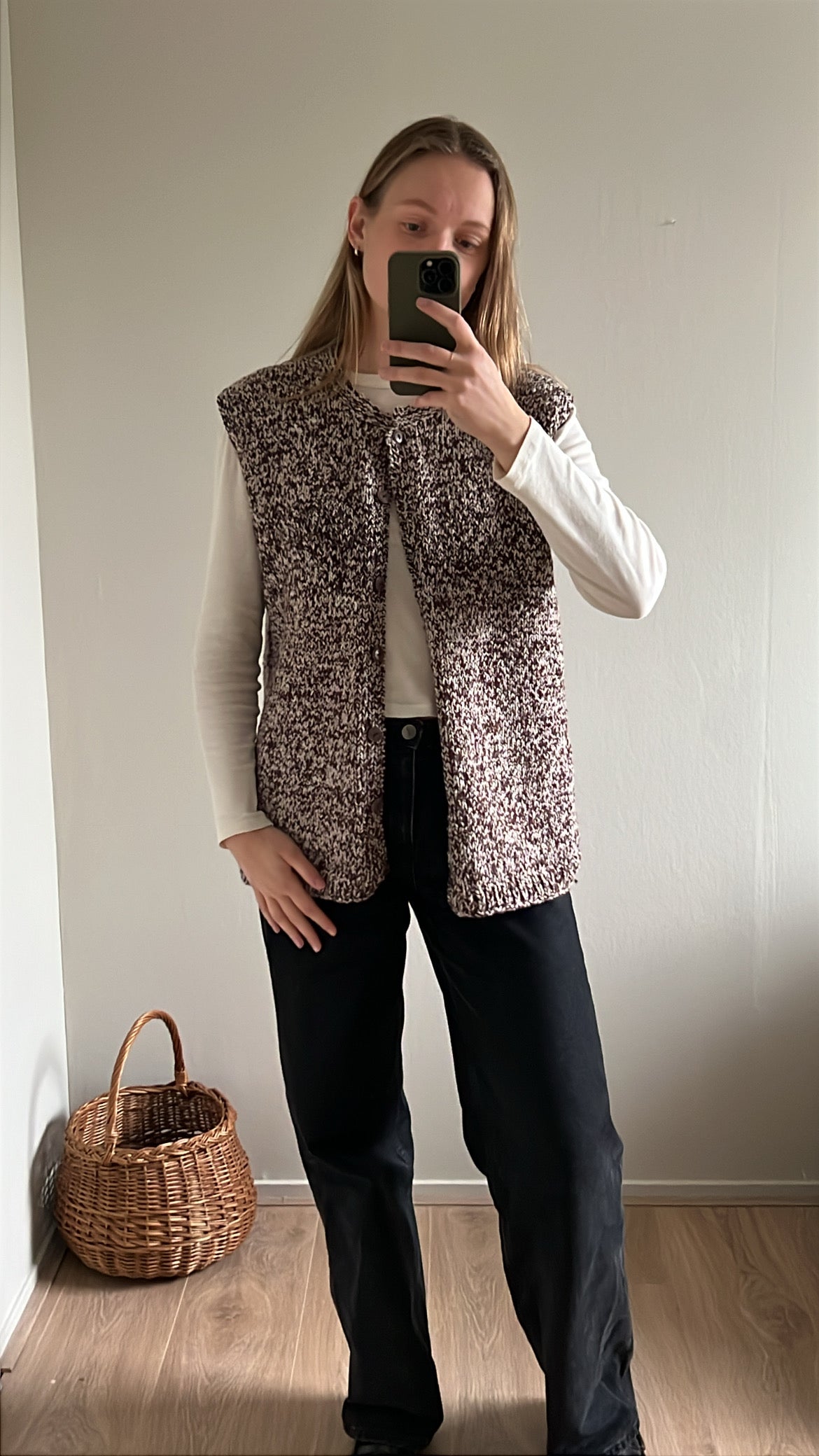 vintage woolen vest