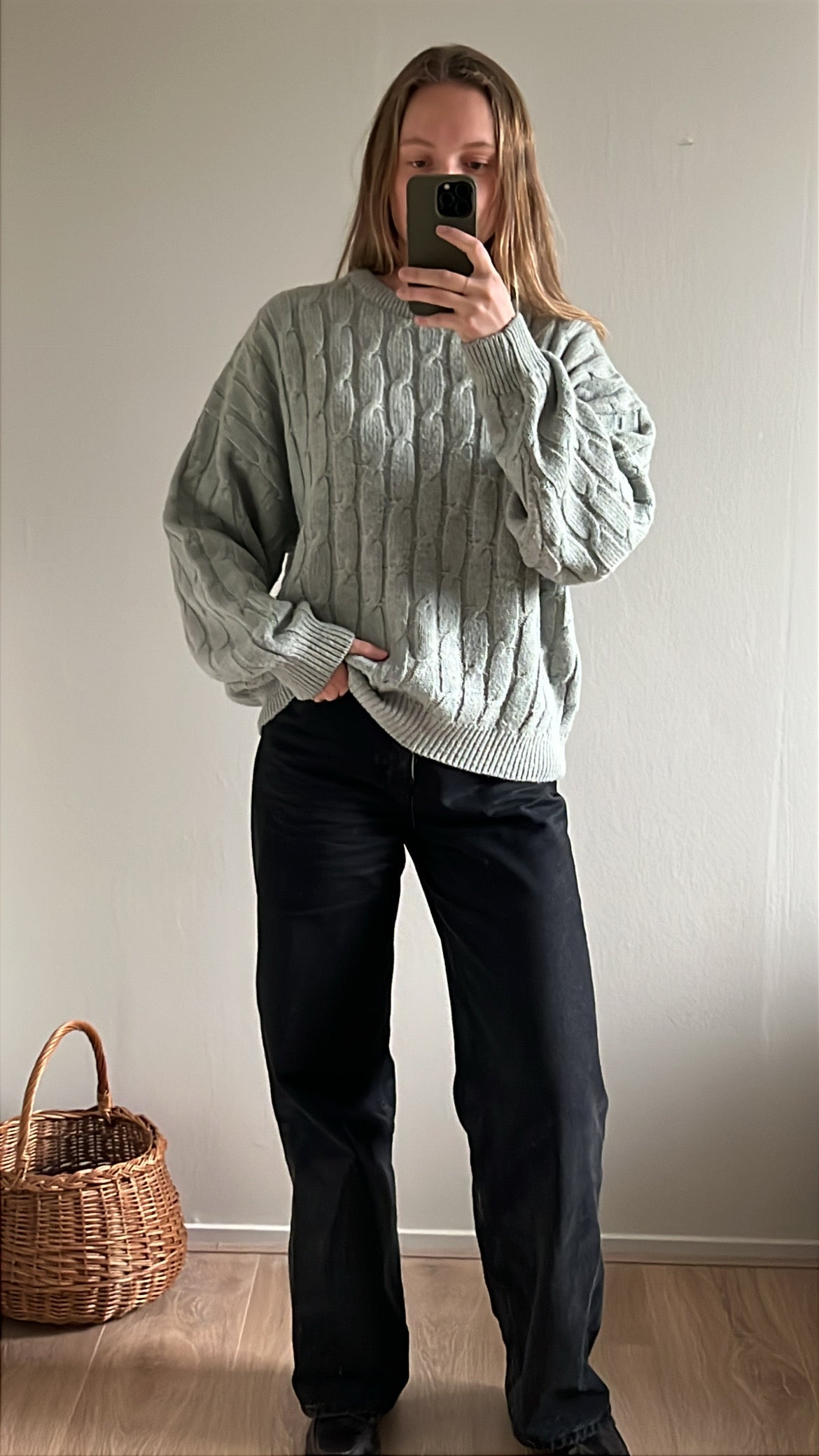 vintage woolen knit