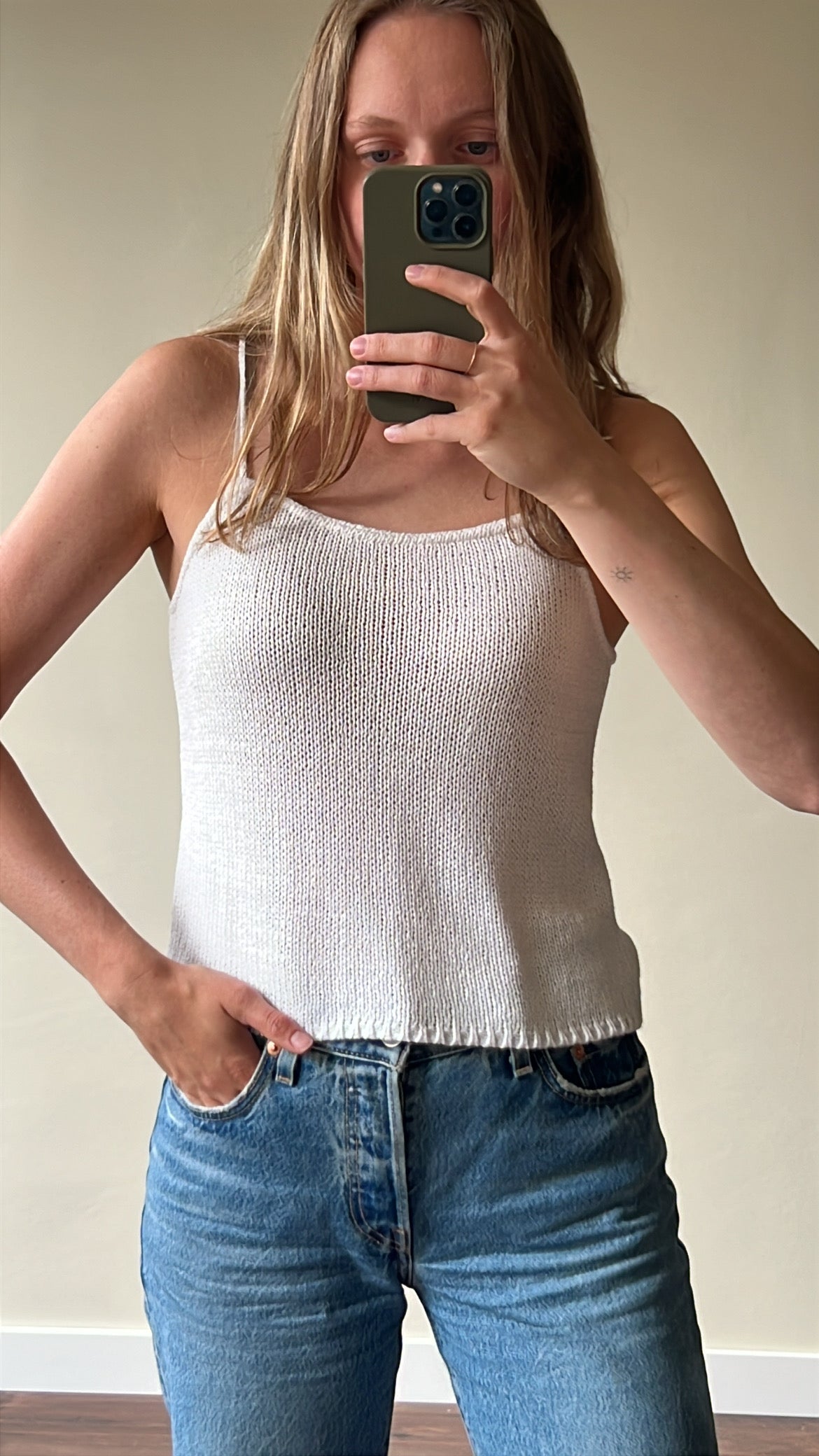 Knitted top