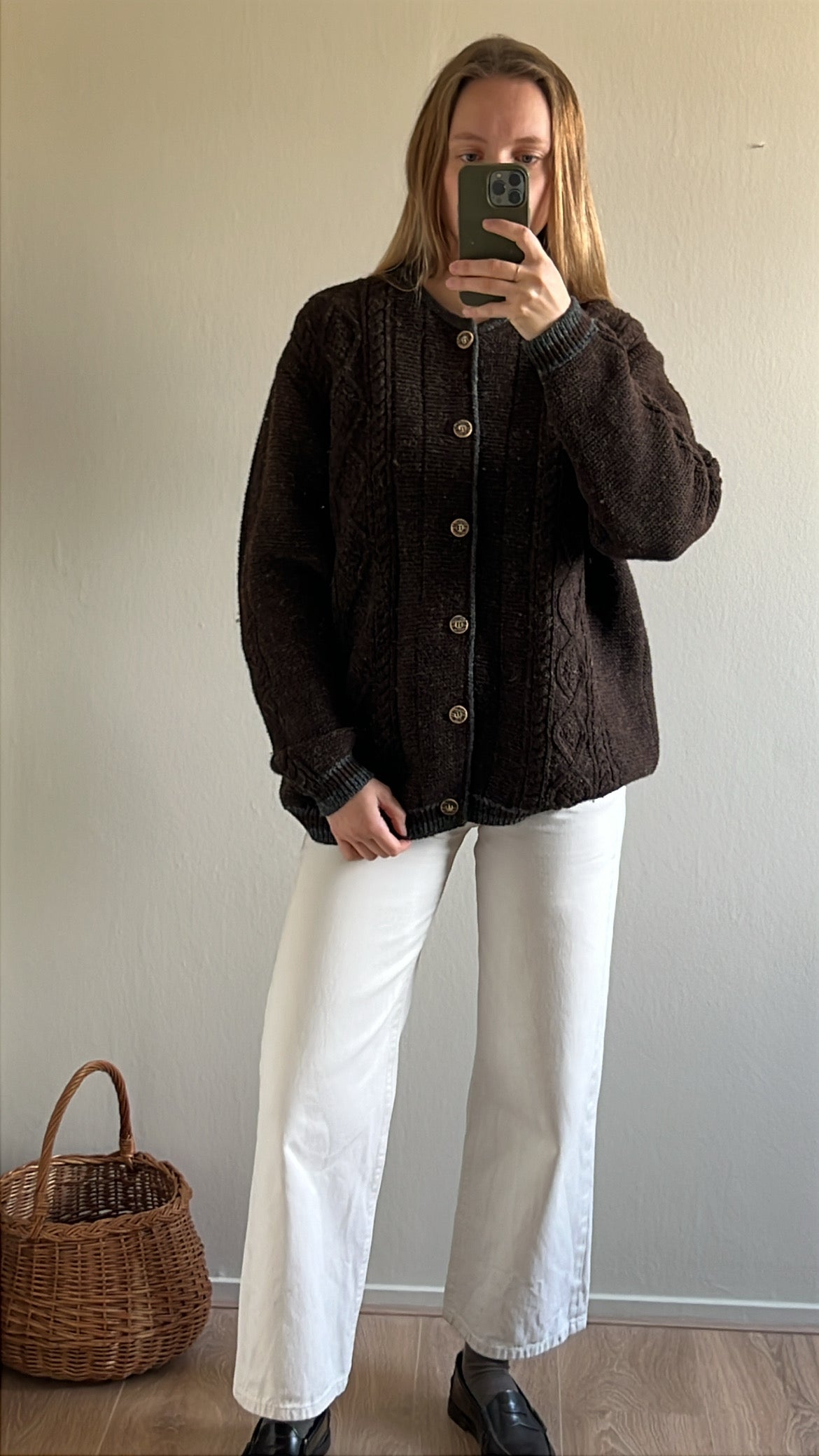 Vintage woolen cardigan