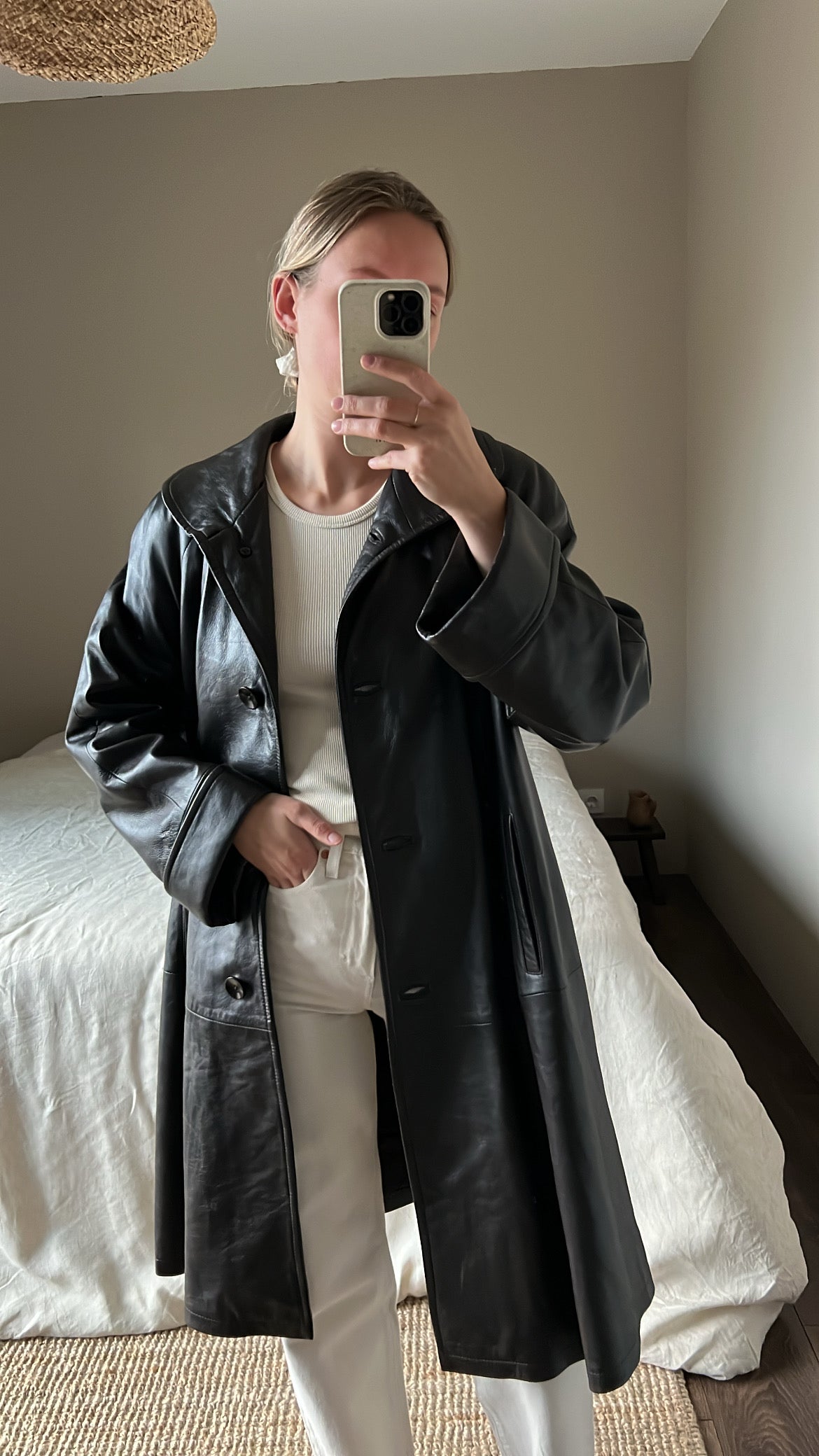 Leather jacket