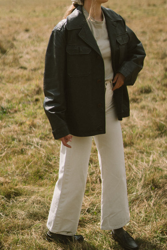 Vintage leather jacket
