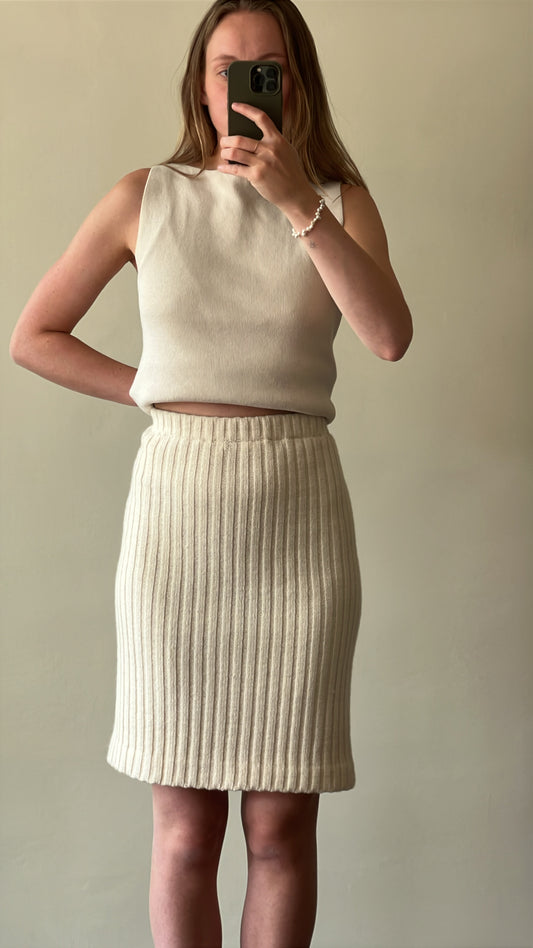 Woolen skirt