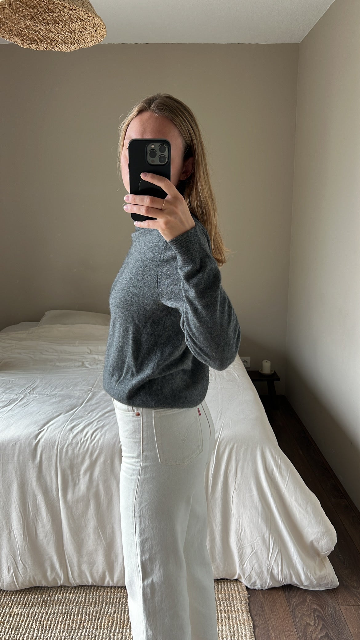 Cashmere crew neck