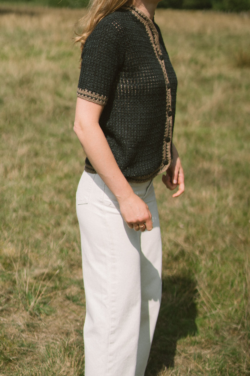 Vintage crocket top