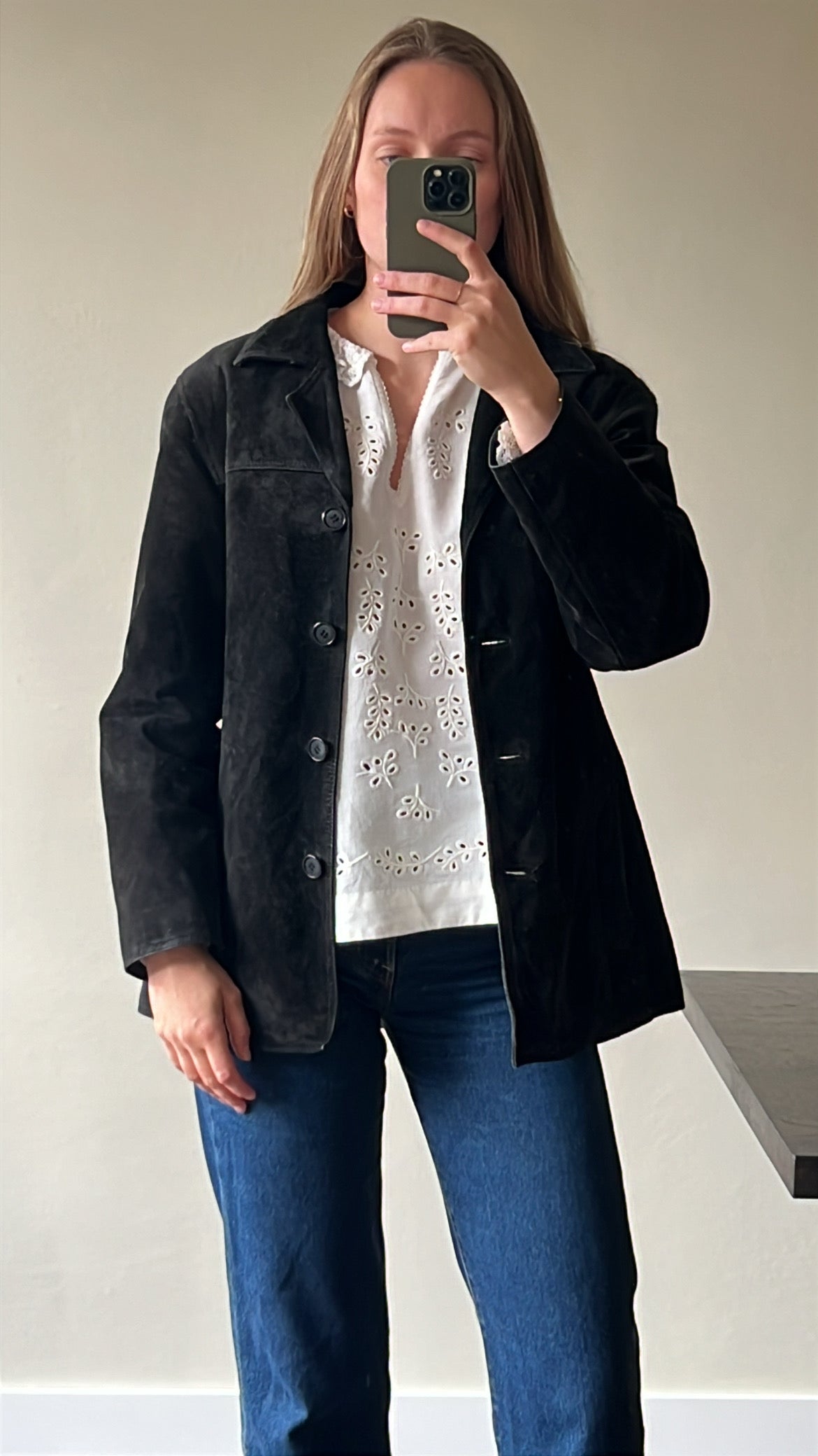 Vintage suede jacket
