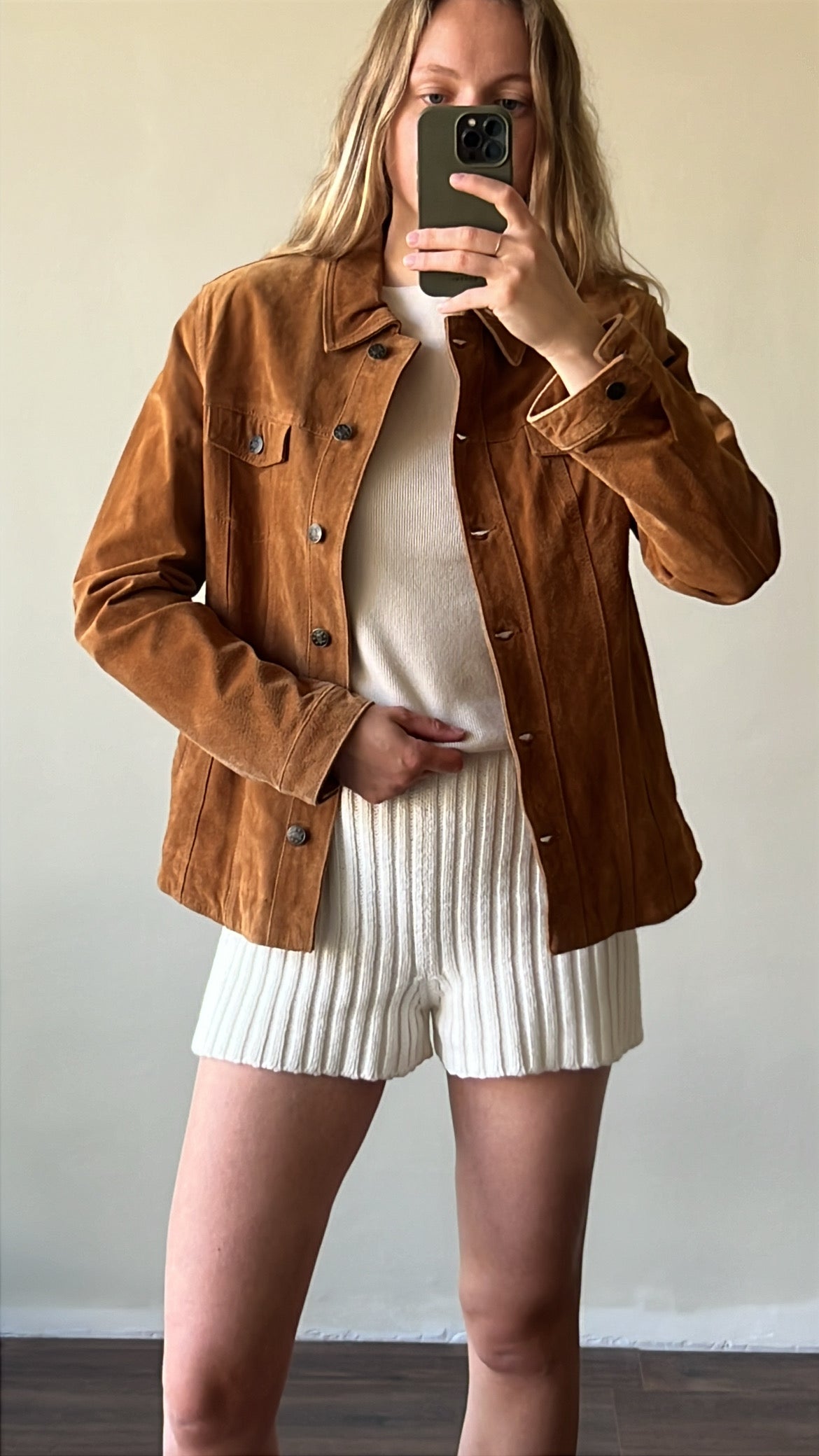 Suede jacket