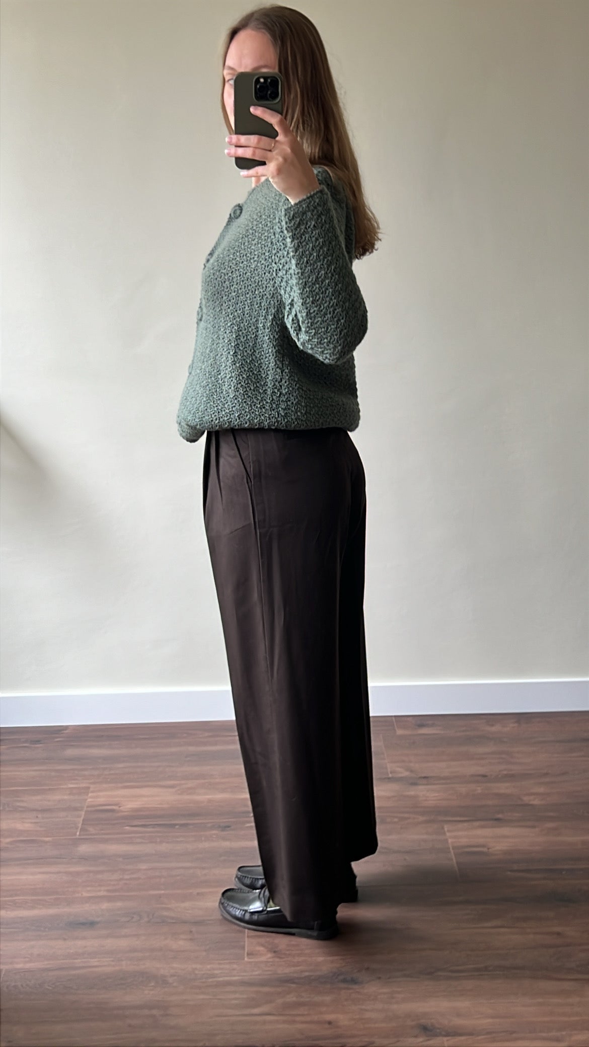 Vintage woolen blend knit