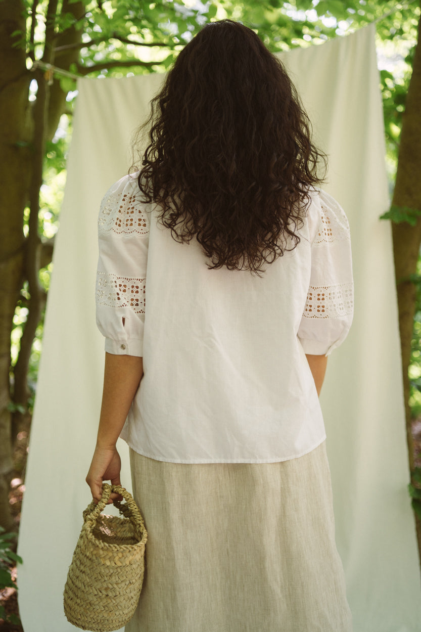 The Isabelle Blouse - Vintage Italian