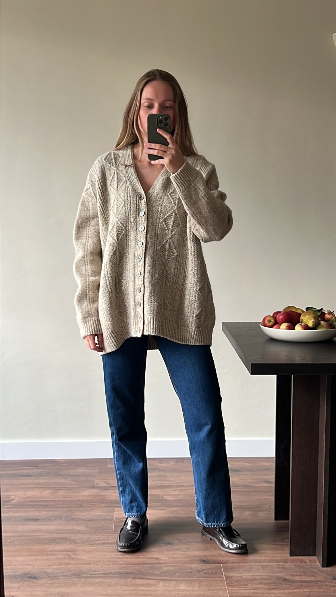 Vintage woolen cardigan