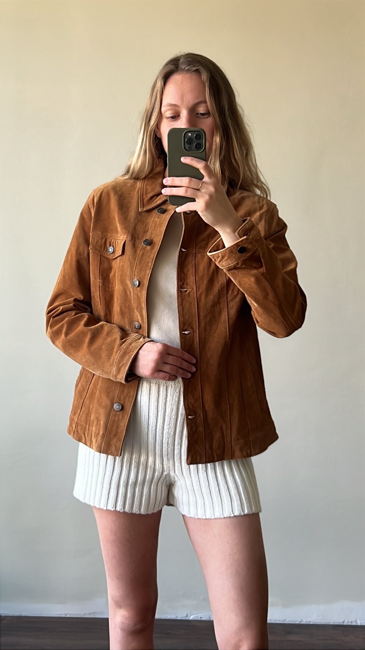Suede jacket
