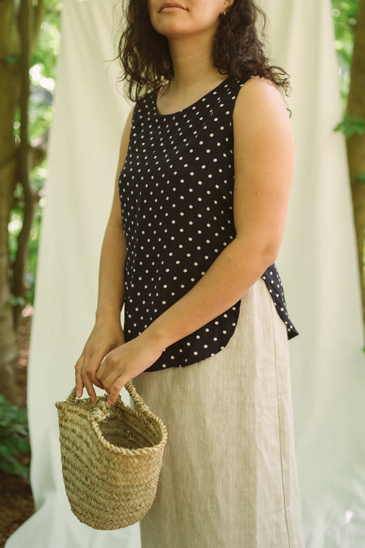 The Colette Top - Vintage Italian