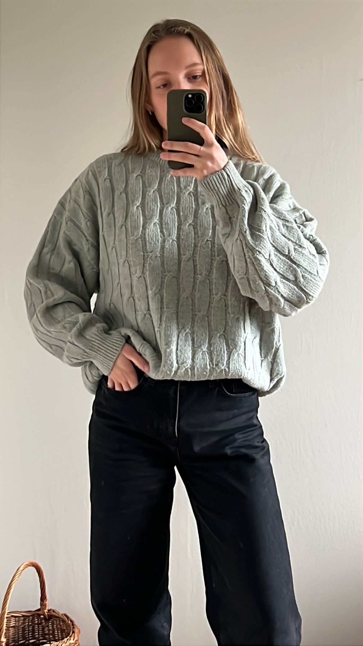 vintage woolen knit