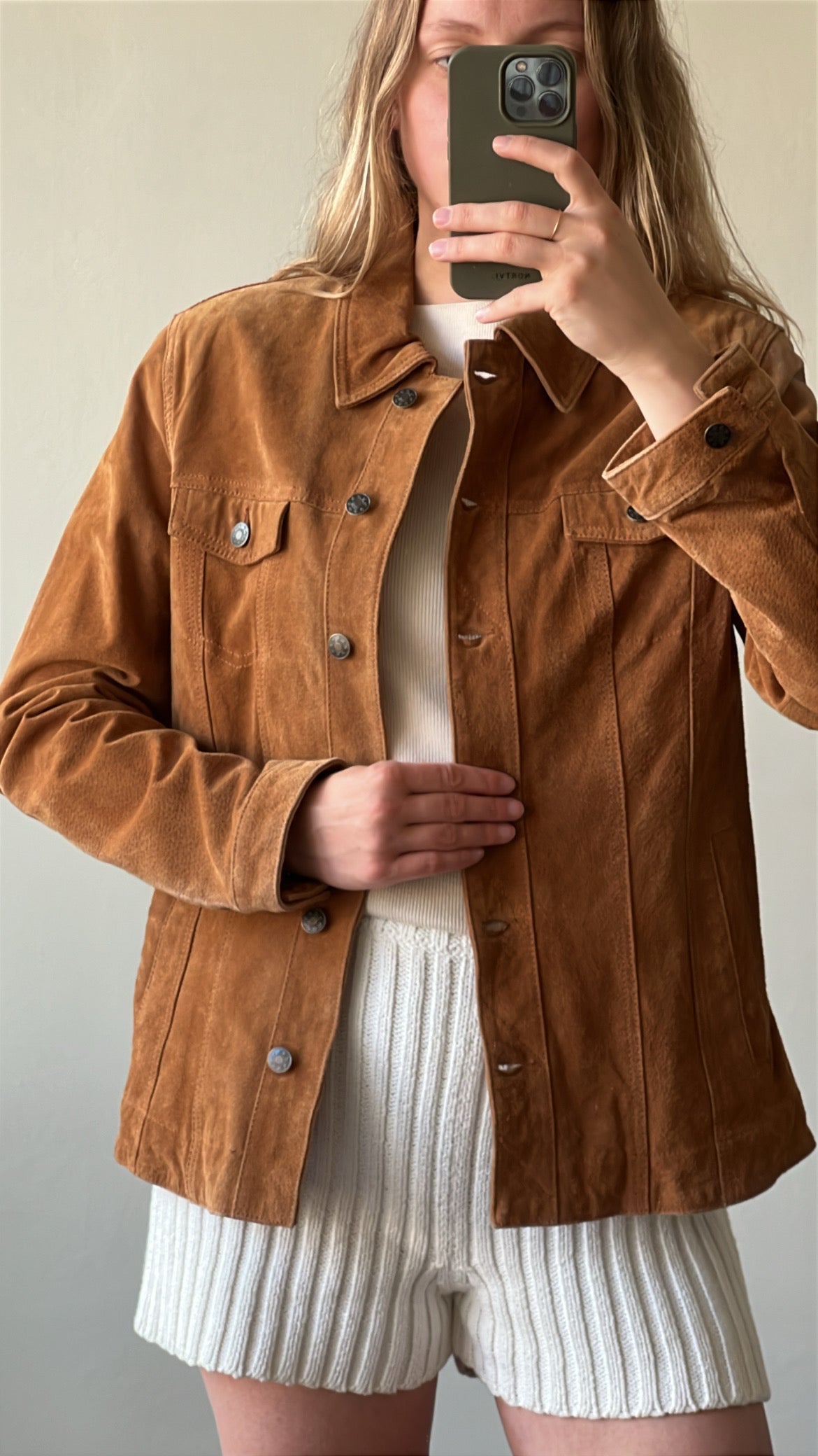 Suede jacket