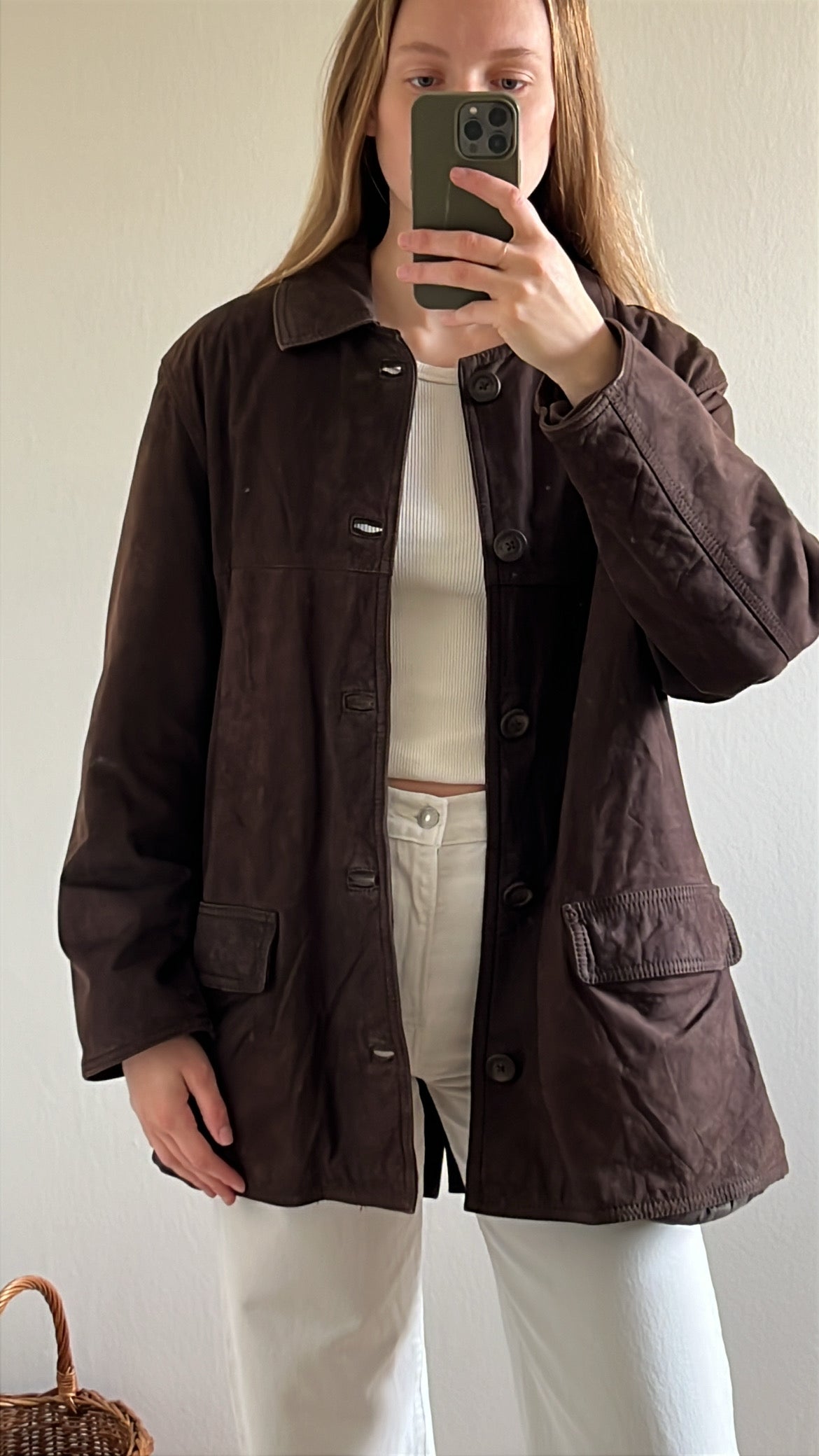 Vintage leather jacket