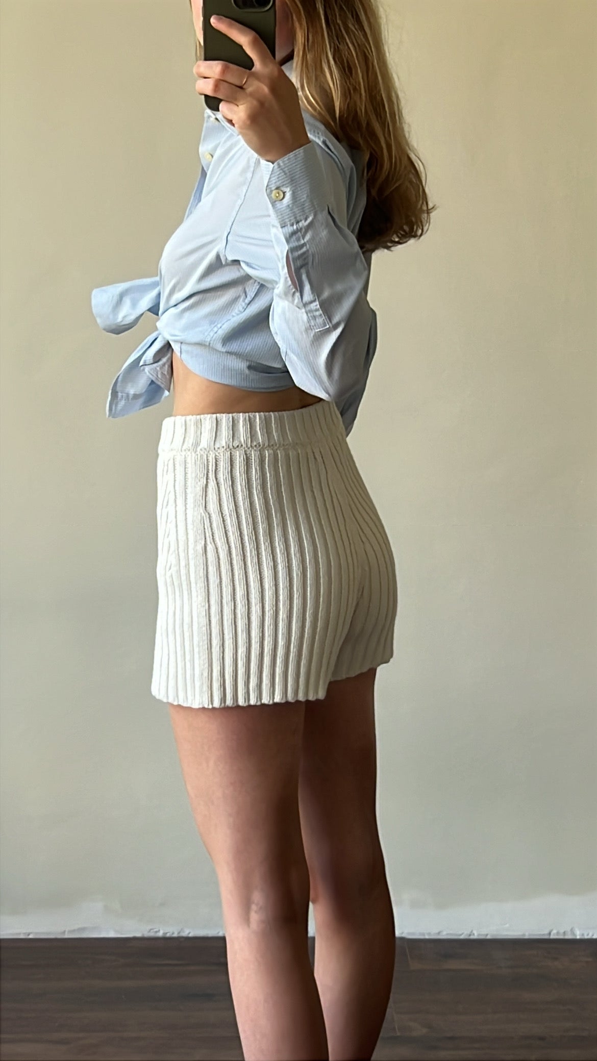 Shirt with stripes