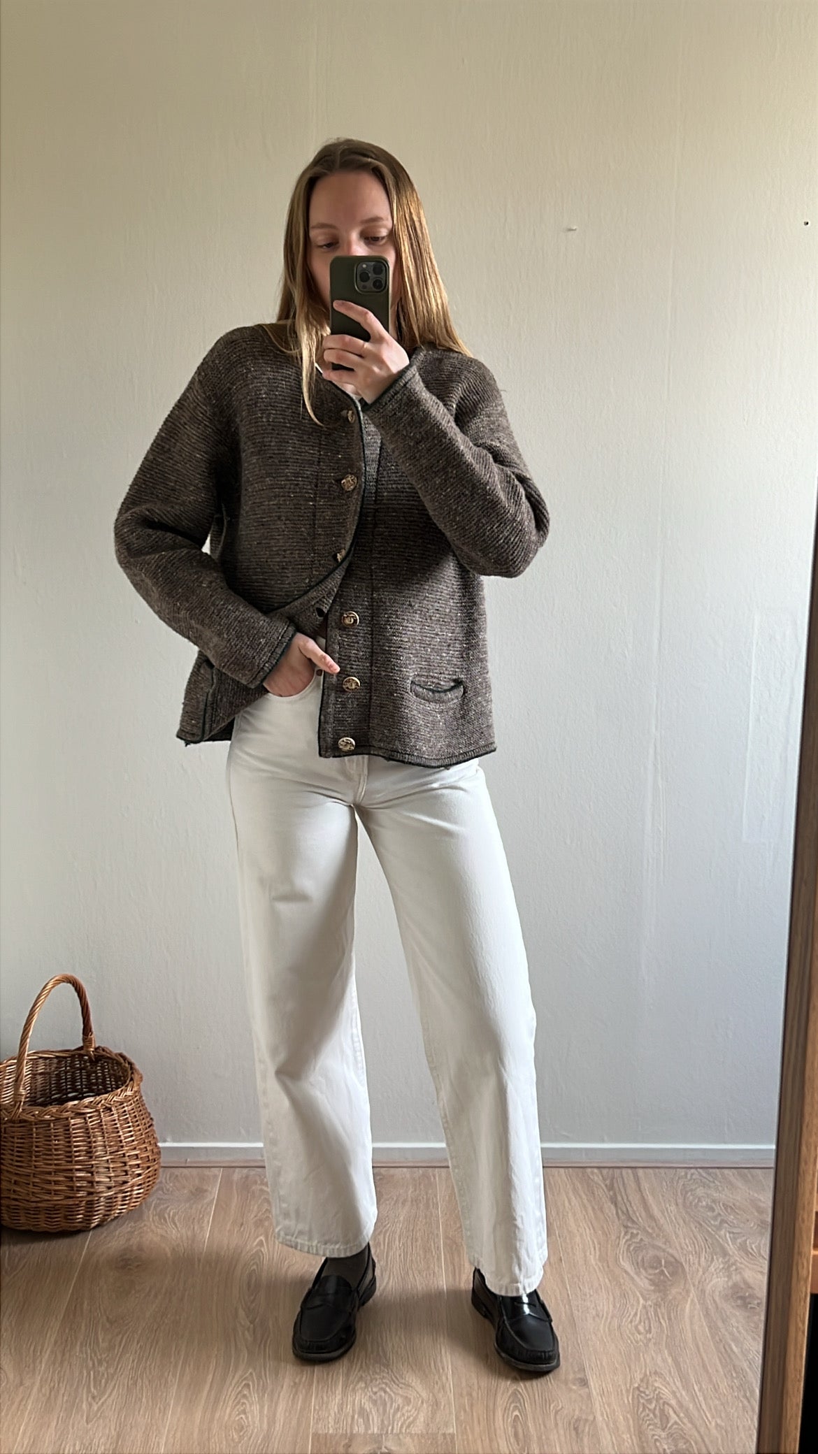 Vintage woolen cardigan