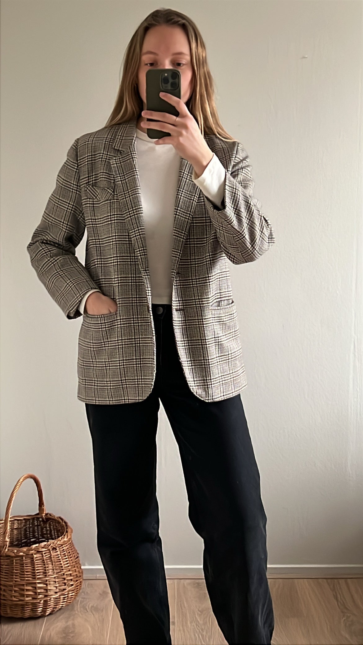vintage woolen blazer