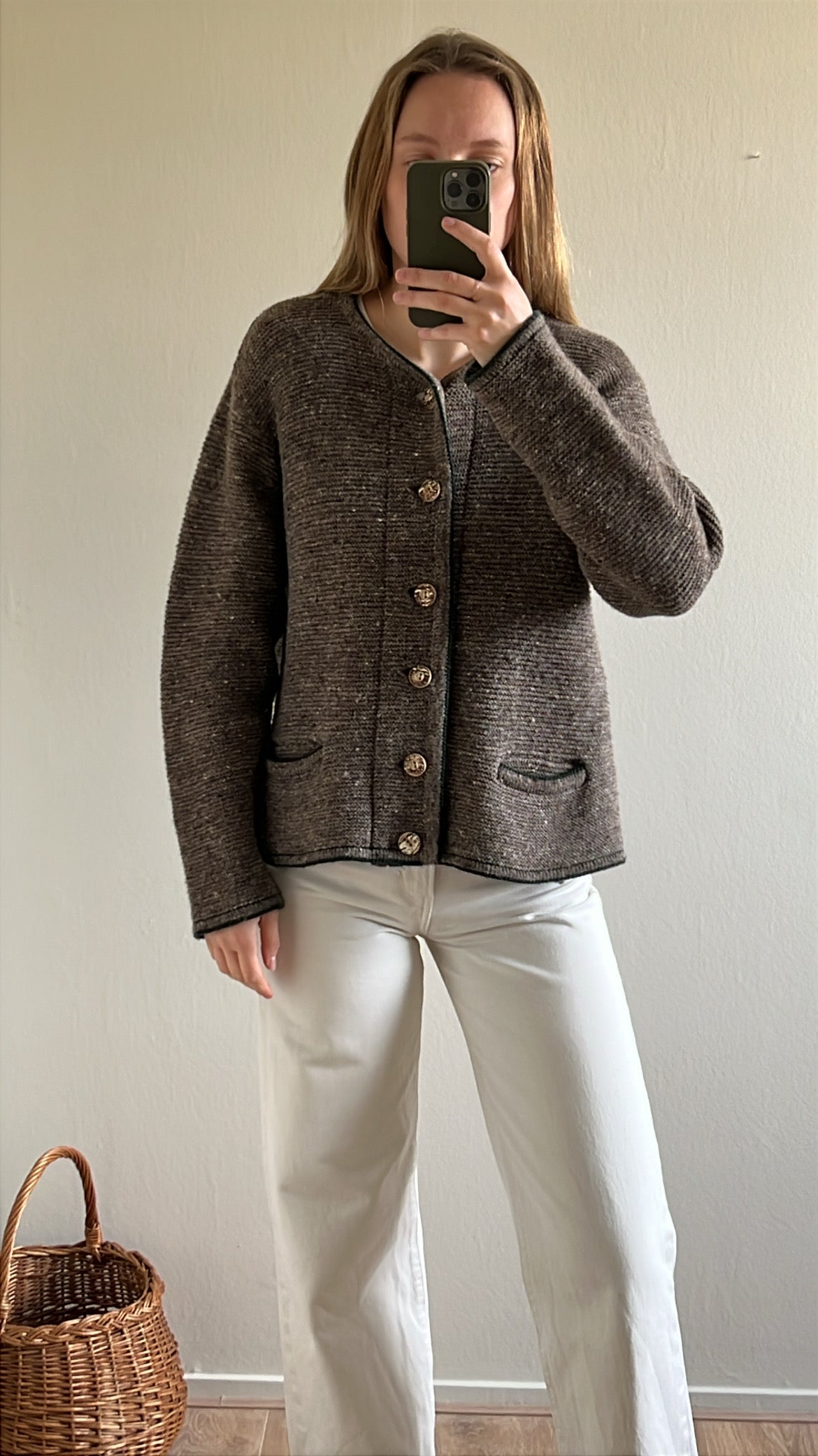 Vintage woolen cardigan