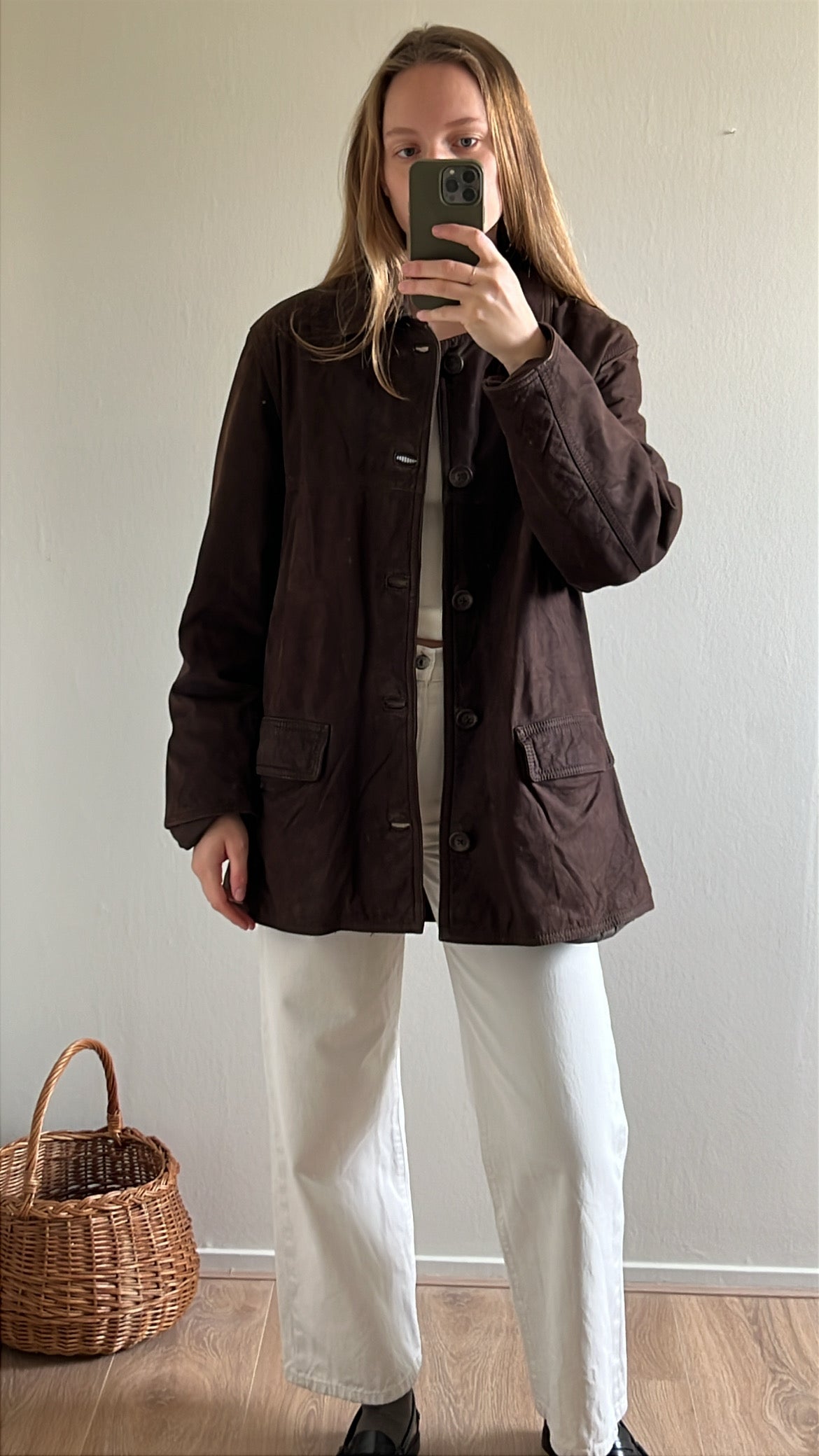 Vintage leather jacket