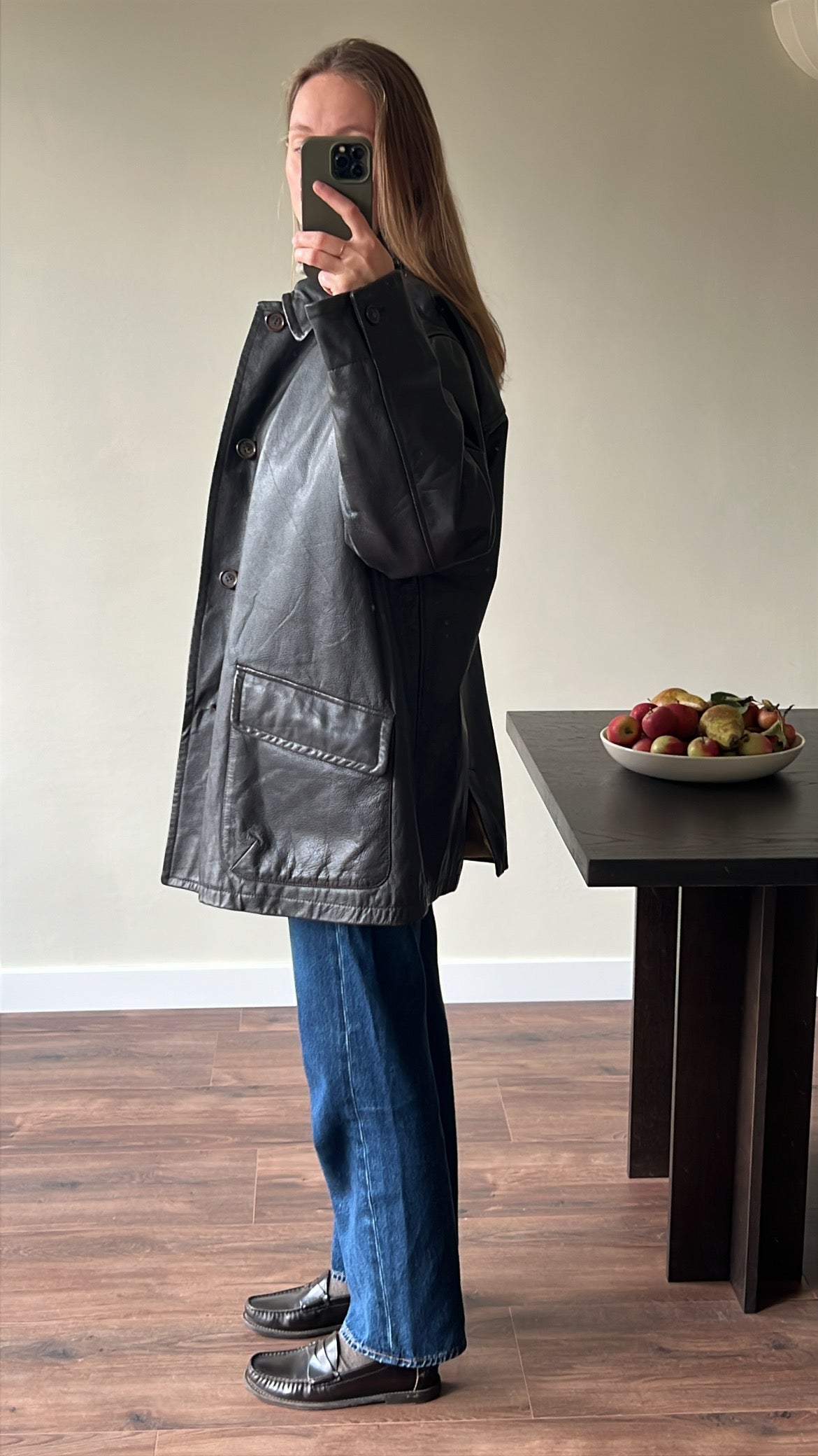 Vintage leather jacket