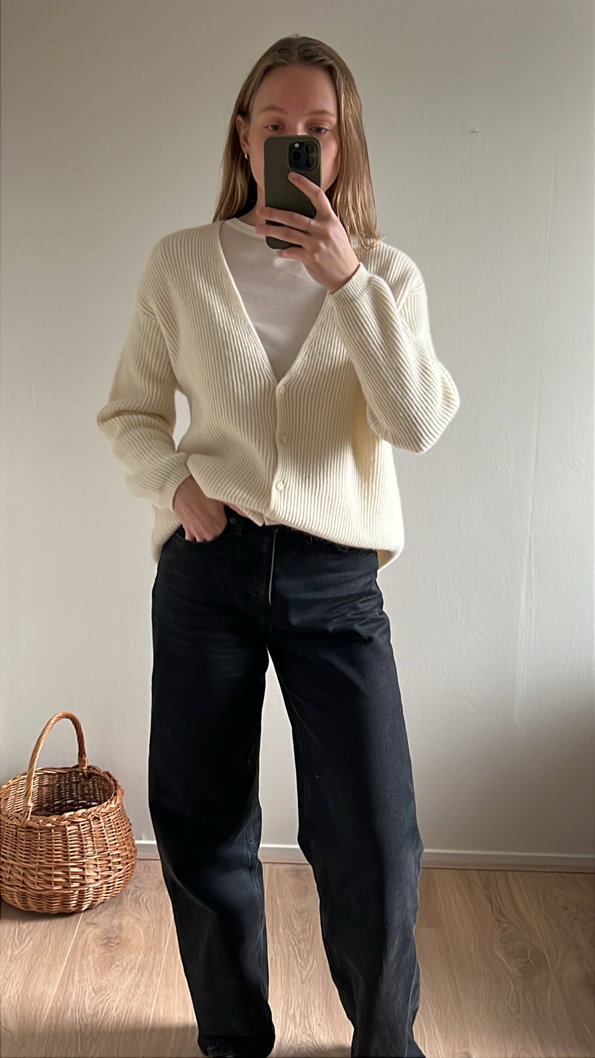 vintage woolen cardigan